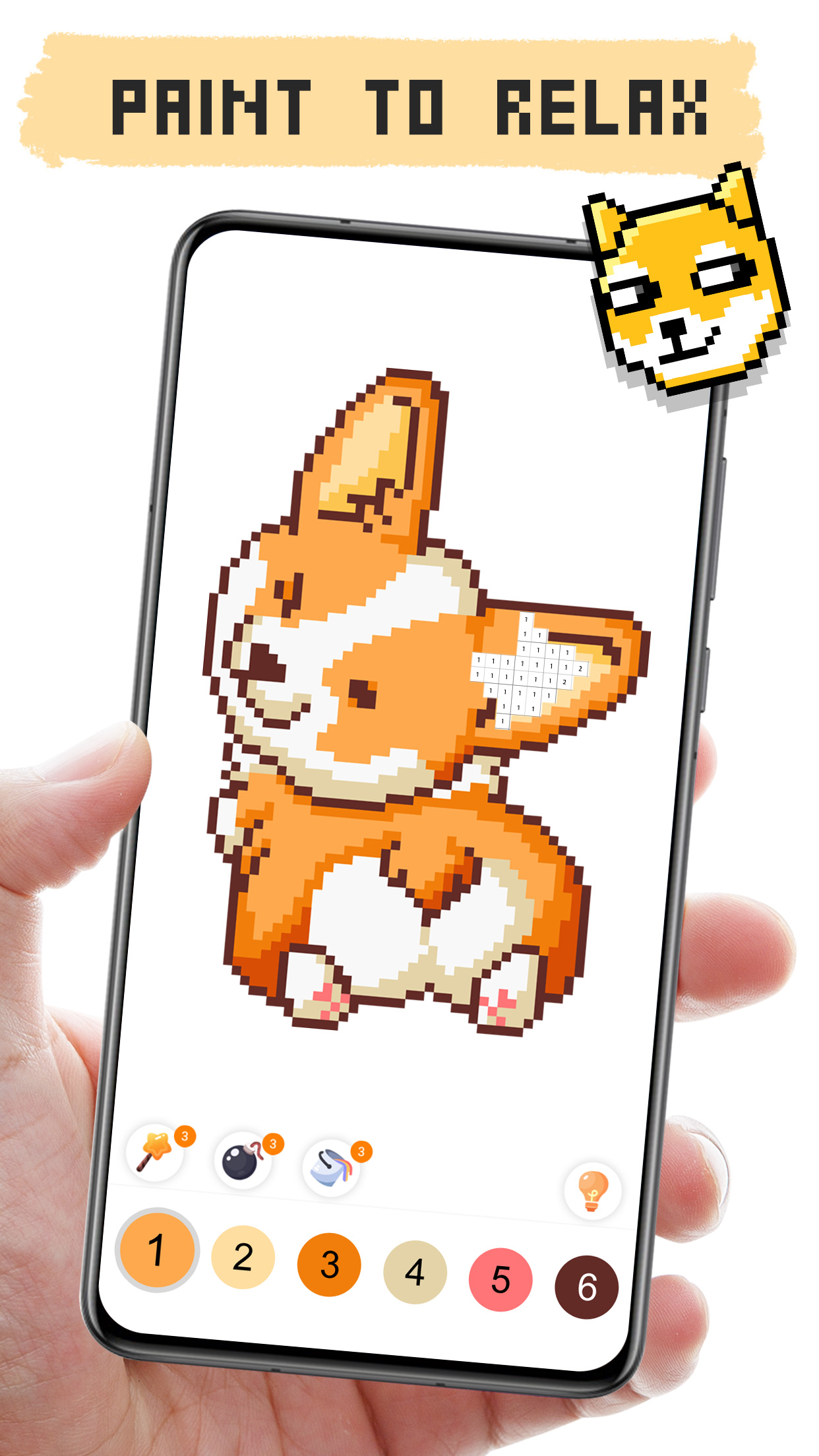 اسکرین شات 3 بازی Pixel Art Coloring: Art Games