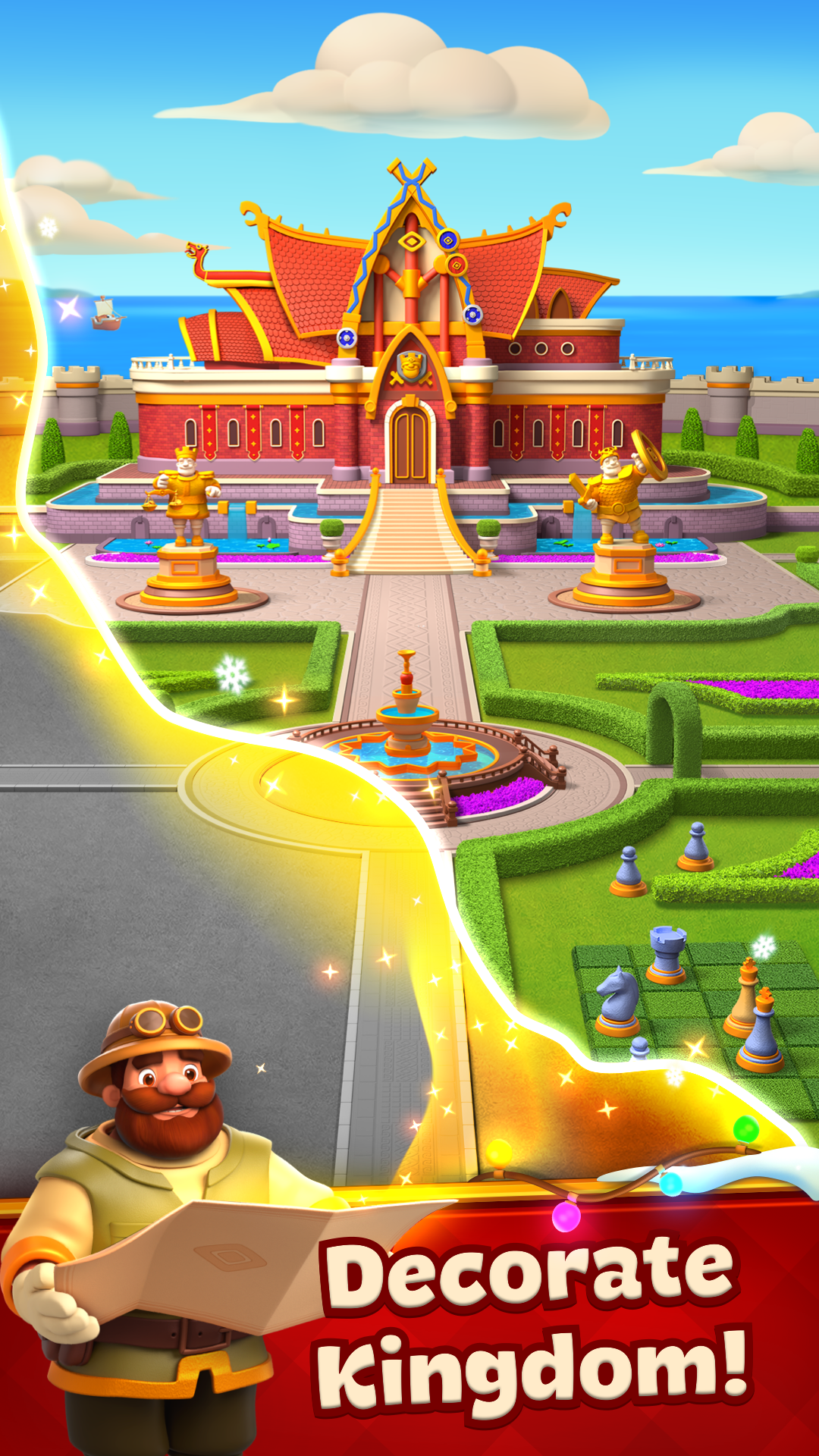 اسکرین شات 6 بازی Match 3D Saga - Puzzle Games