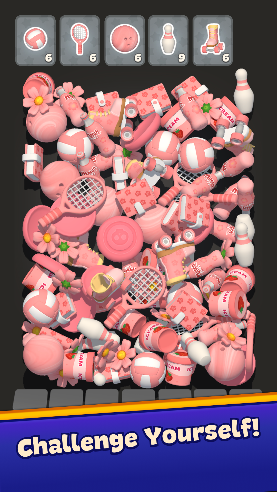 اسکرین شات 3 بازی Match 3D Saga - Puzzle Games