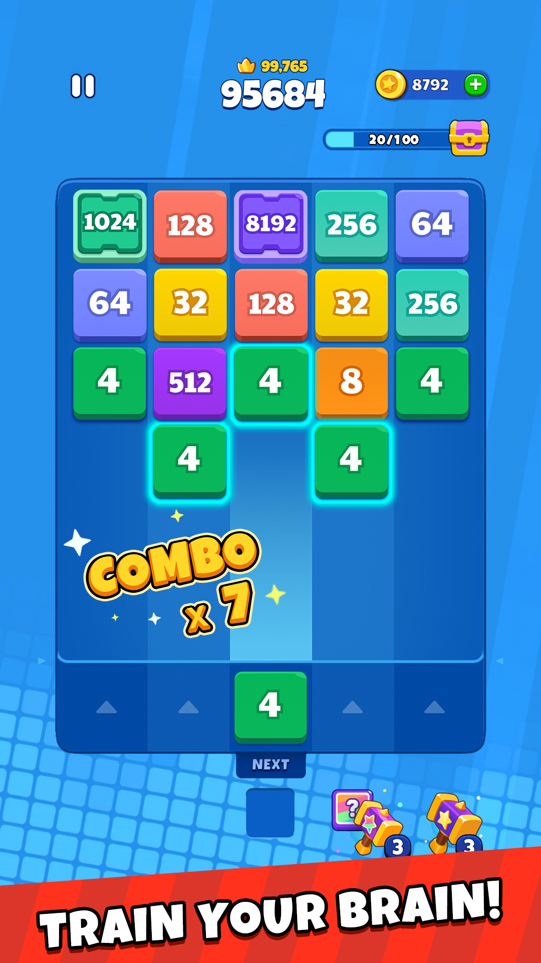 اسکرین شات 2 بازی Happy Puzzle™ Shoot Block 2048