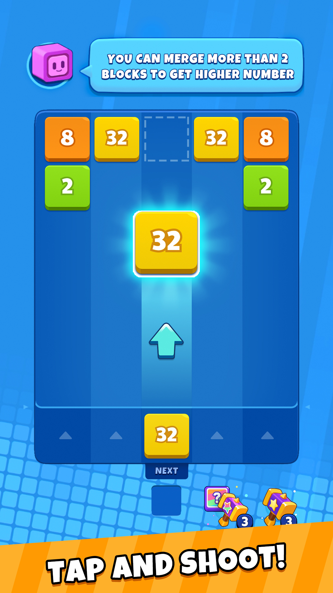 اسکرین شات 1 بازی Happy Puzzle™ Shoot Block 2048