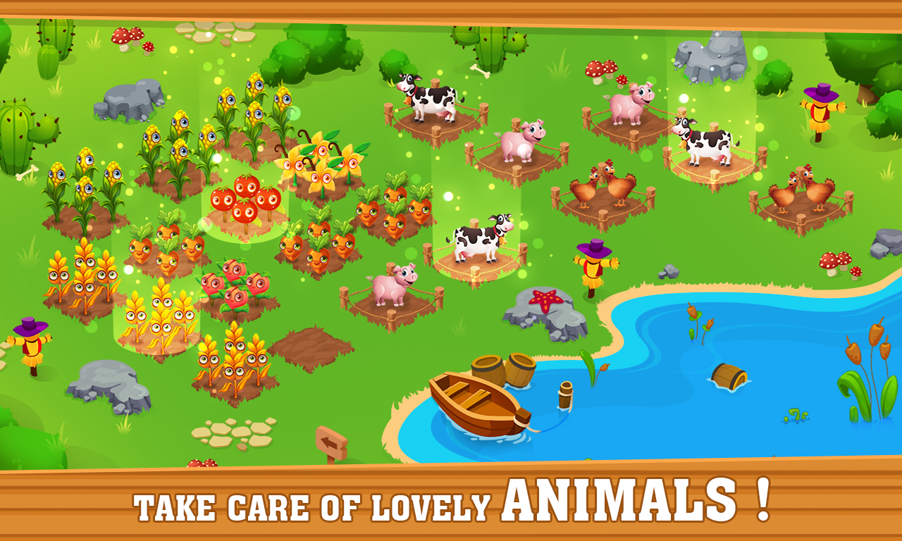 اسکرین شات 4 بازی Happy Farm Day : Farm Empire