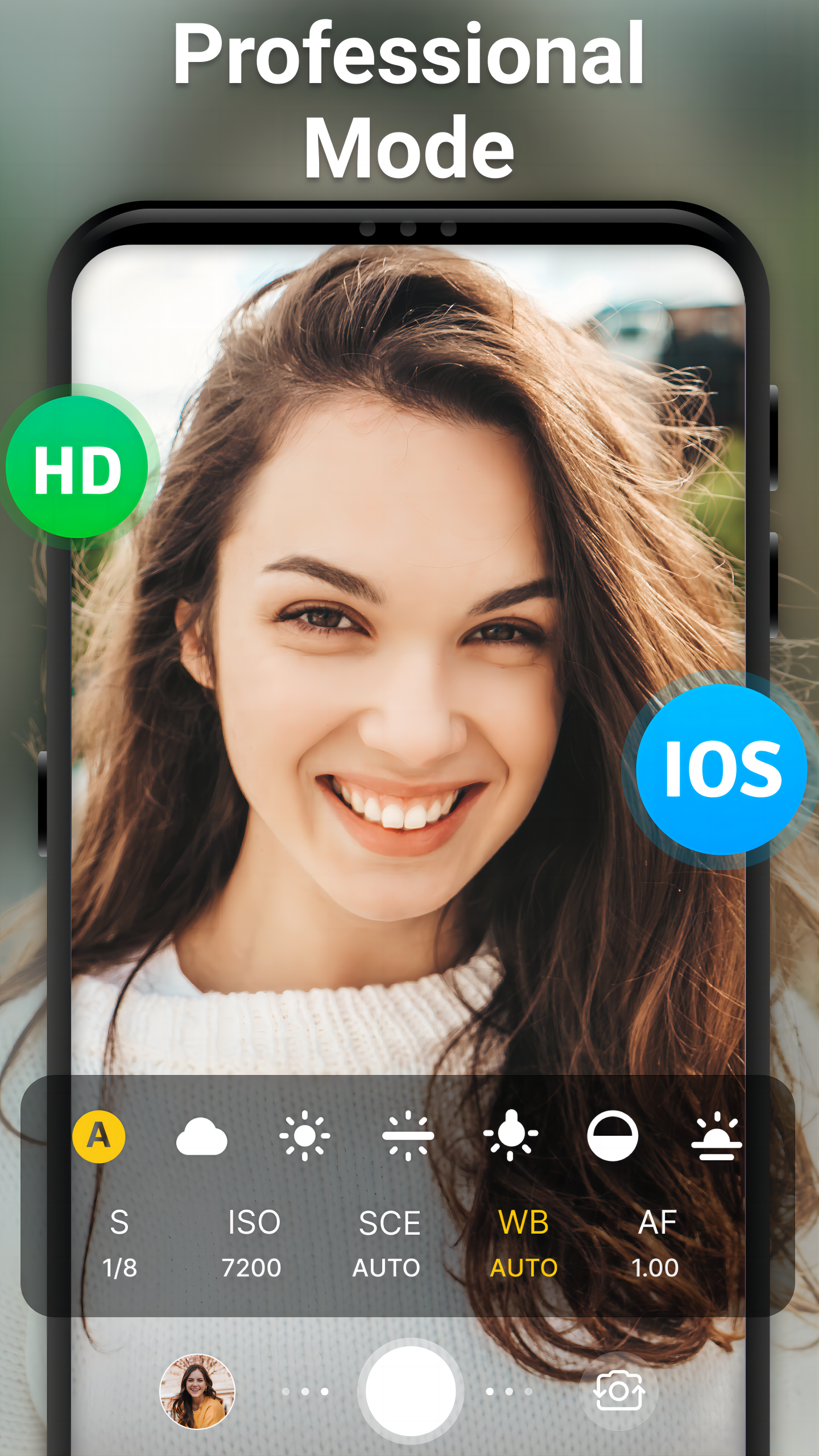 اسکرین شات 5 برنامه HD Camera with Beauty Camera