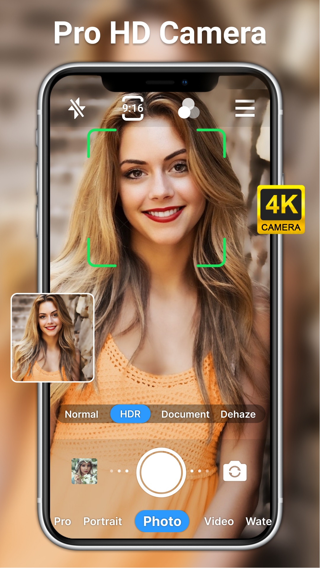 اسکرین شات 2 برنامه HD Camera for Android