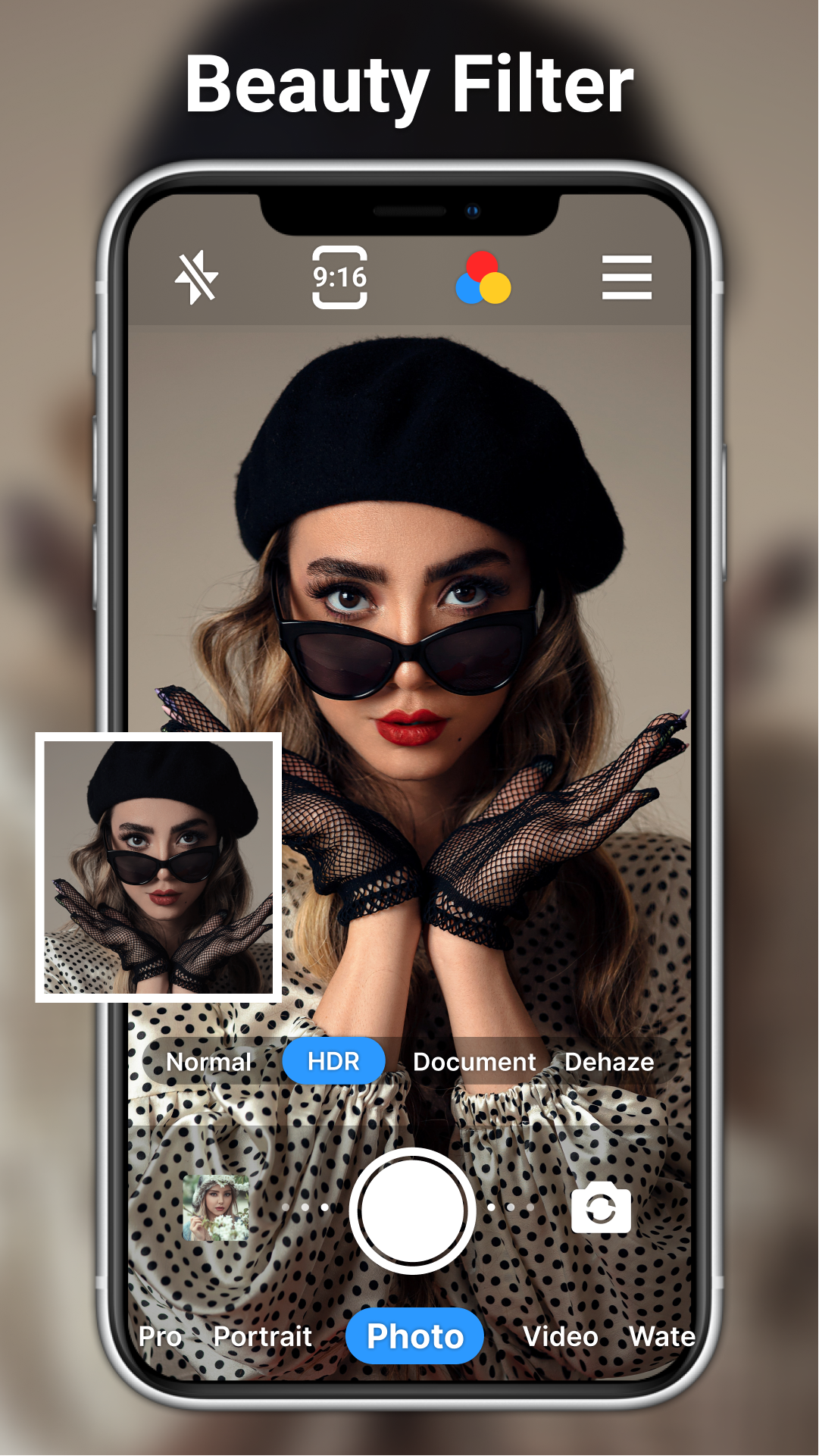 اسکرین شات 5 برنامه HD Camera for Android