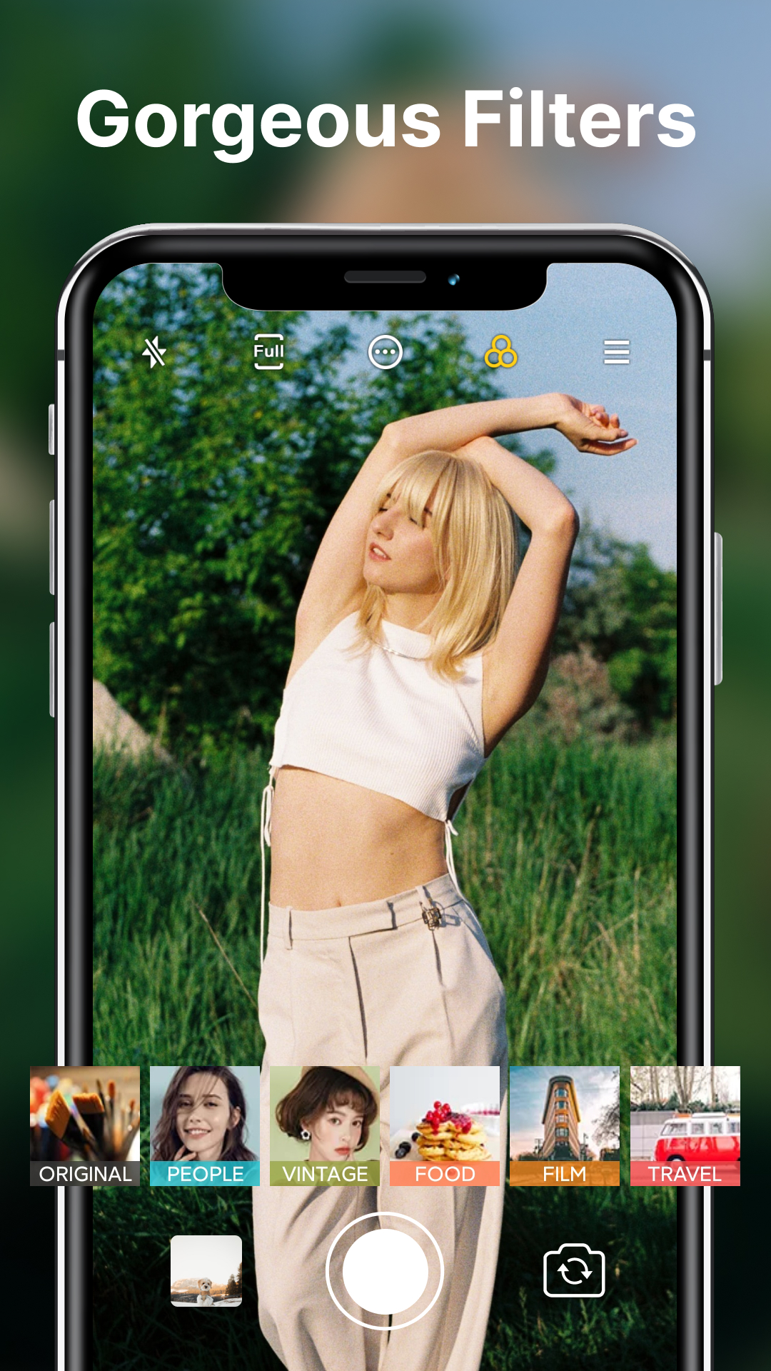 اسکرین شات 4 برنامه HD Camera - Quick Snap Photo