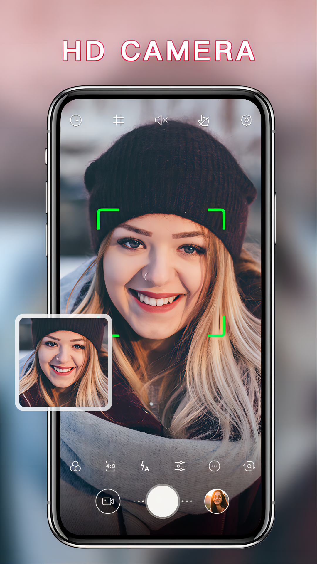 اسکرین شات 2 برنامه Camera - Fast Snap with Filter