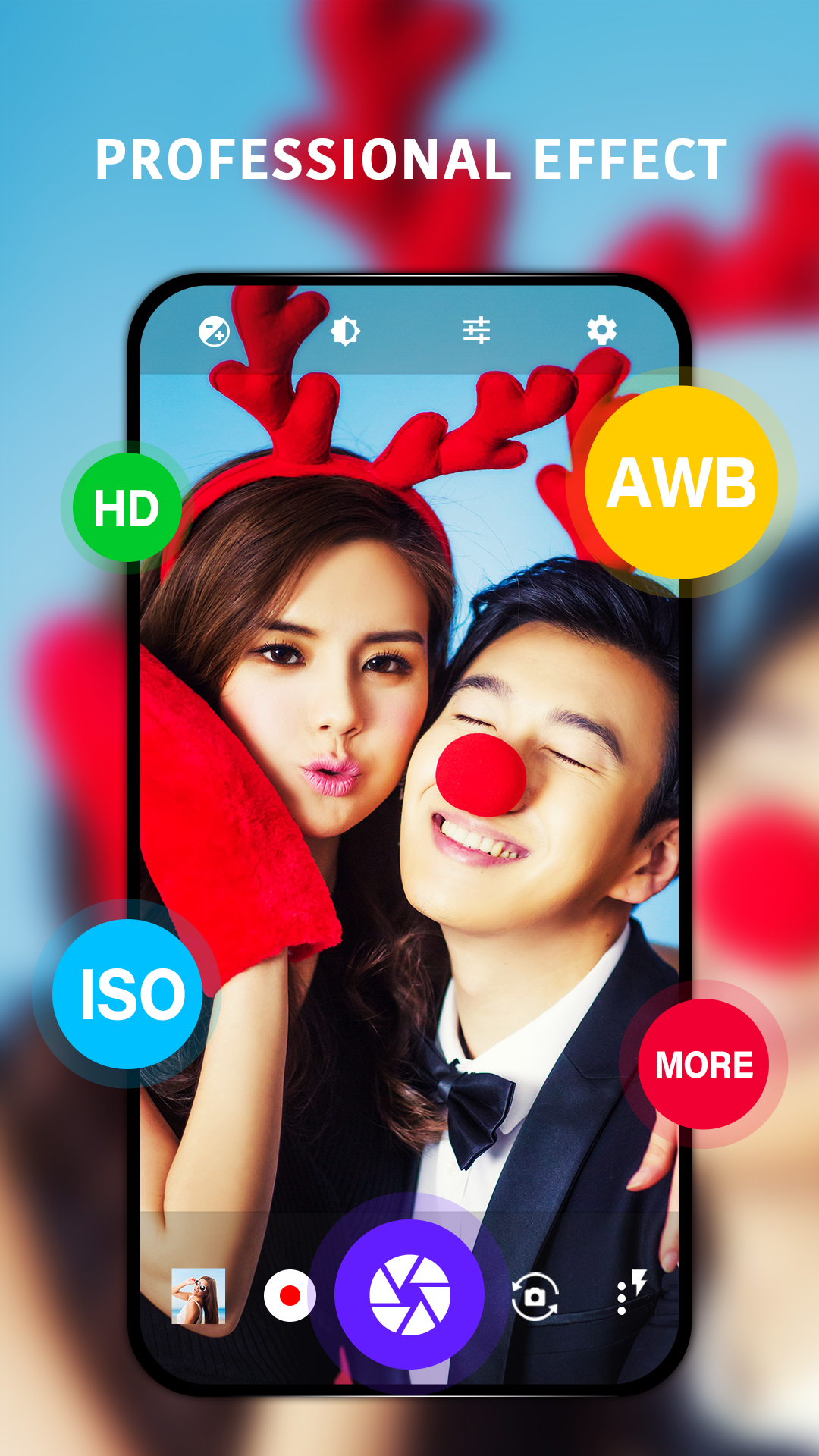 اسکرین شات 1 برنامه HD Camera