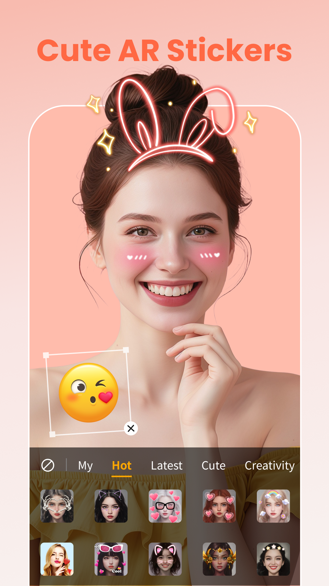 اسکرین شات 2 برنامه Beauty Camera - Selfie Camera