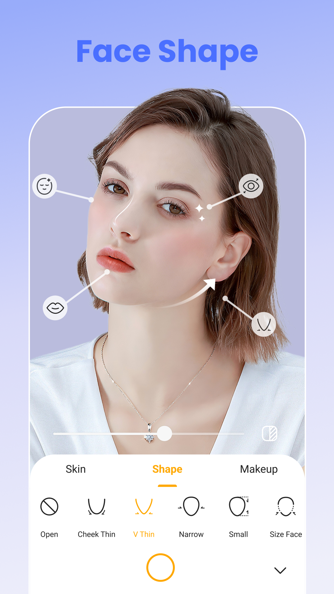 اسکرین شات 5 برنامه Beauty Camera - Selfie Camera