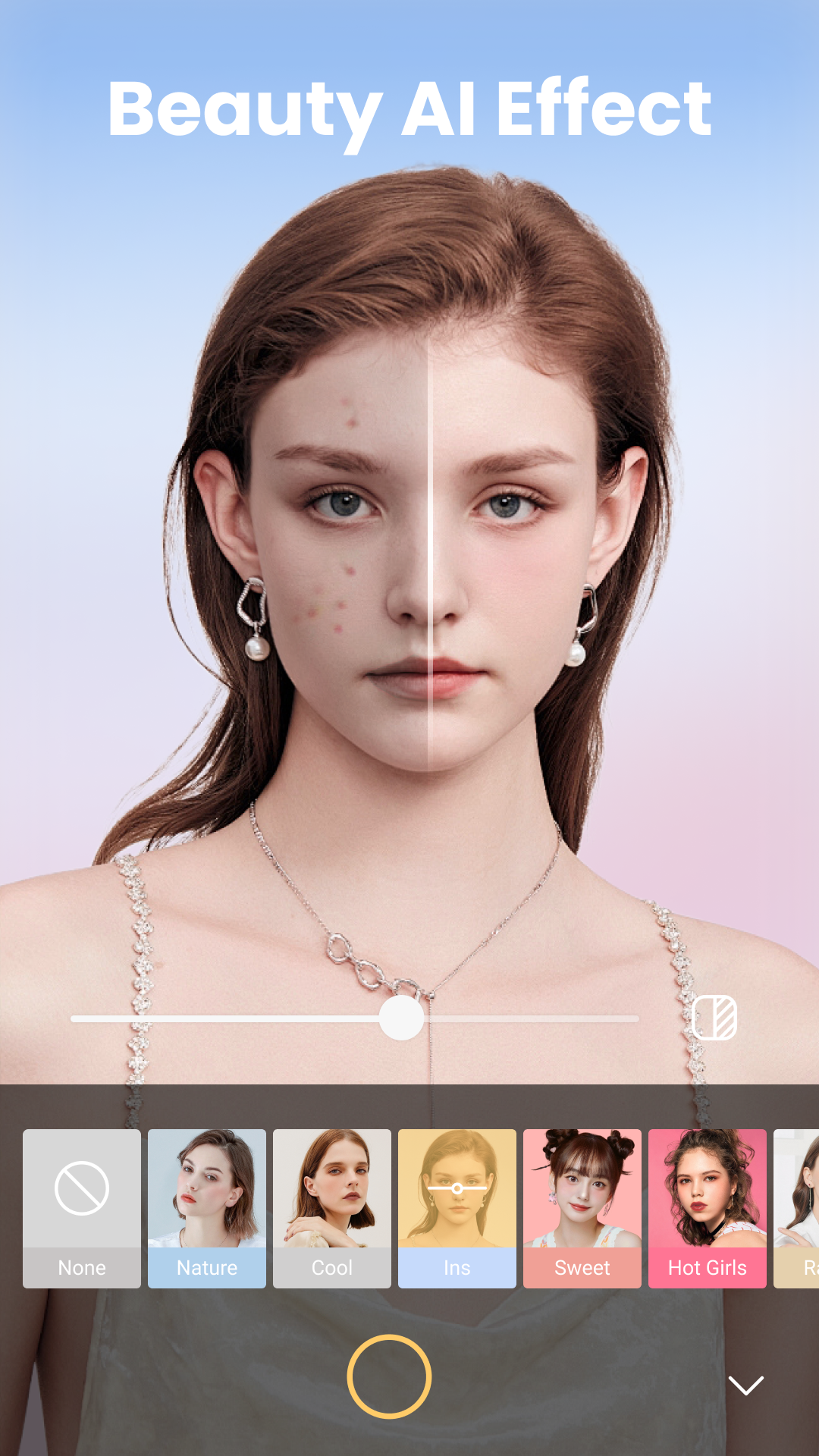 اسکرین شات 2 برنامه Beauty Camera - Selfie Camera