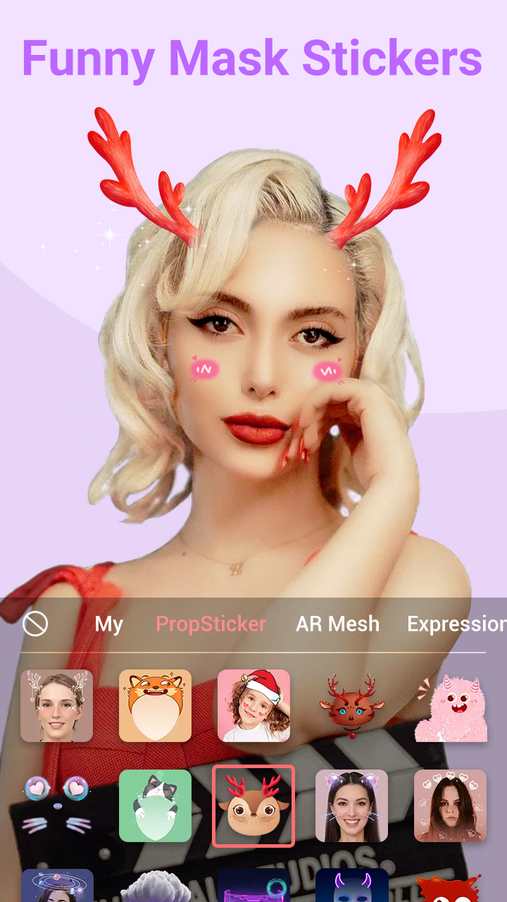 اسکرین شات 4 برنامه Beauty Camera:Selfie Camera HD