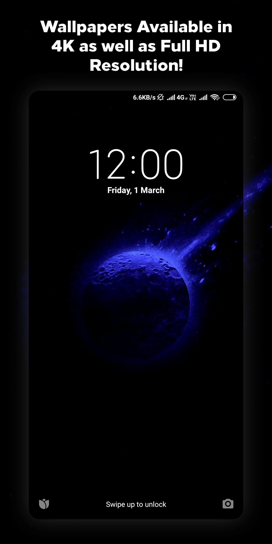 اسکرین شات 5 برنامه 4K AMOLED Wallpapers