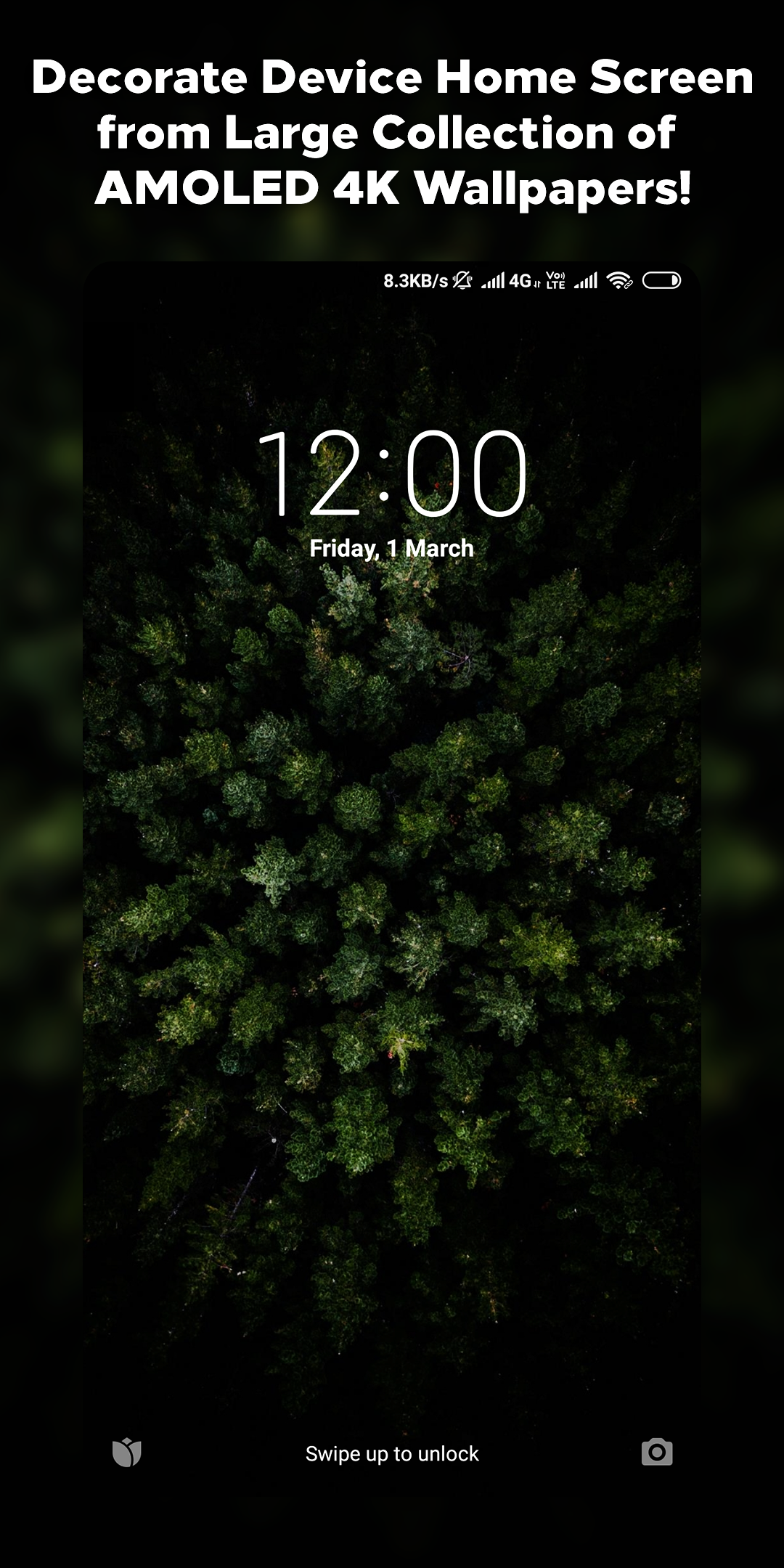 اسکرین شات 4 برنامه 4K AMOLED Wallpapers