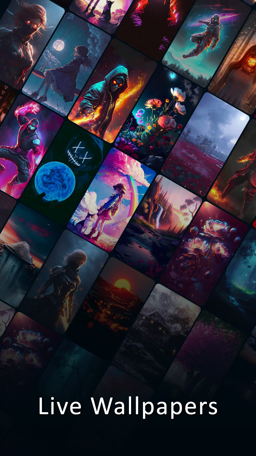 اسکرین شات 5 برنامه Live Wallpapers, 4K Wallpapers