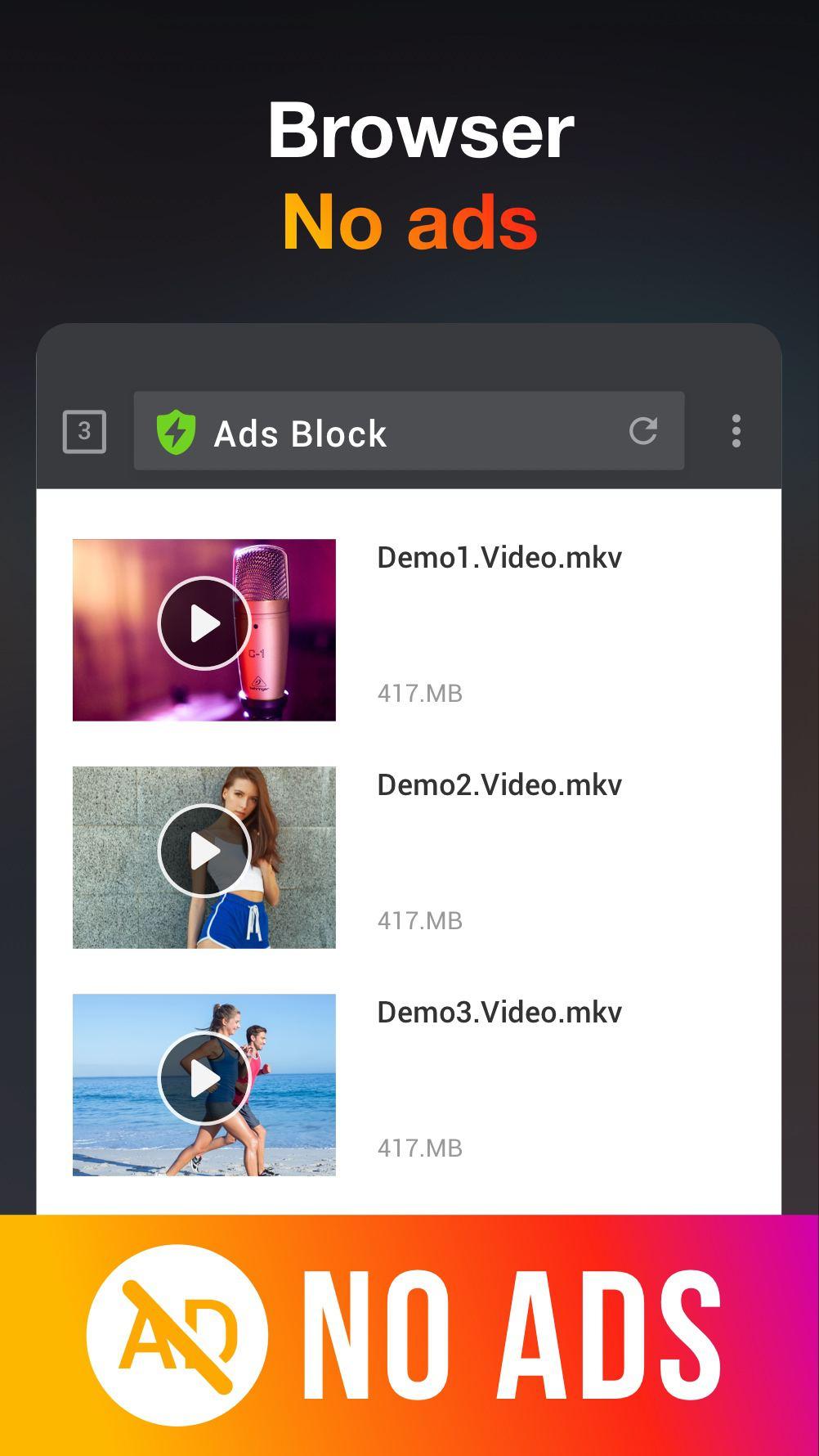 اسکرین شات 4 برنامه HD Video Downloader App - 2022