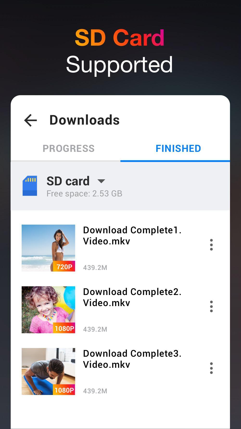 اسکرین شات 6 برنامه HD Video Downloader App - 2022