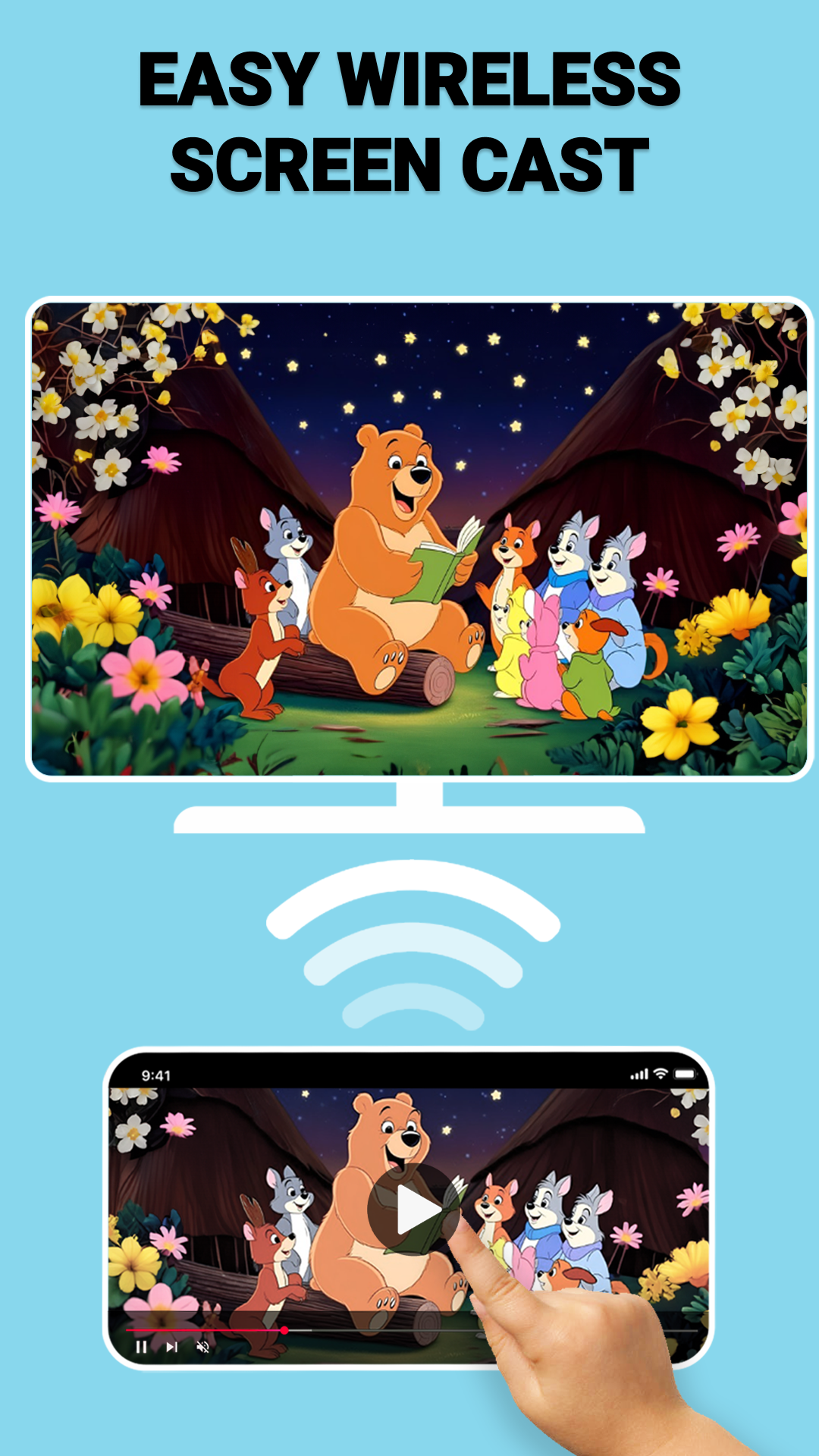 اسکرین شات 3 برنامه USB Connector Cast Phone to TV