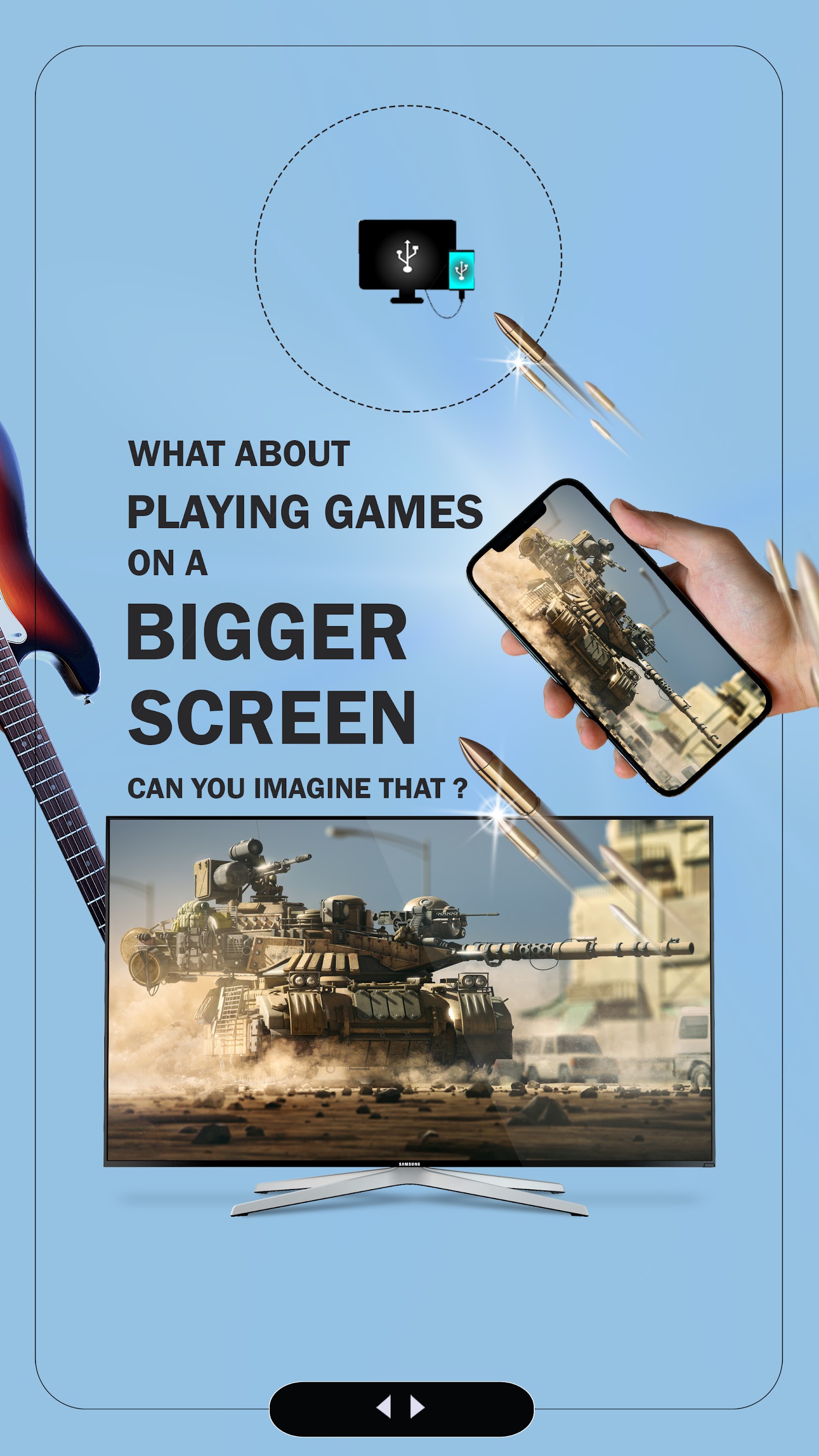 اسکرین شات 6 برنامه USB Connector Cast Phone to TV