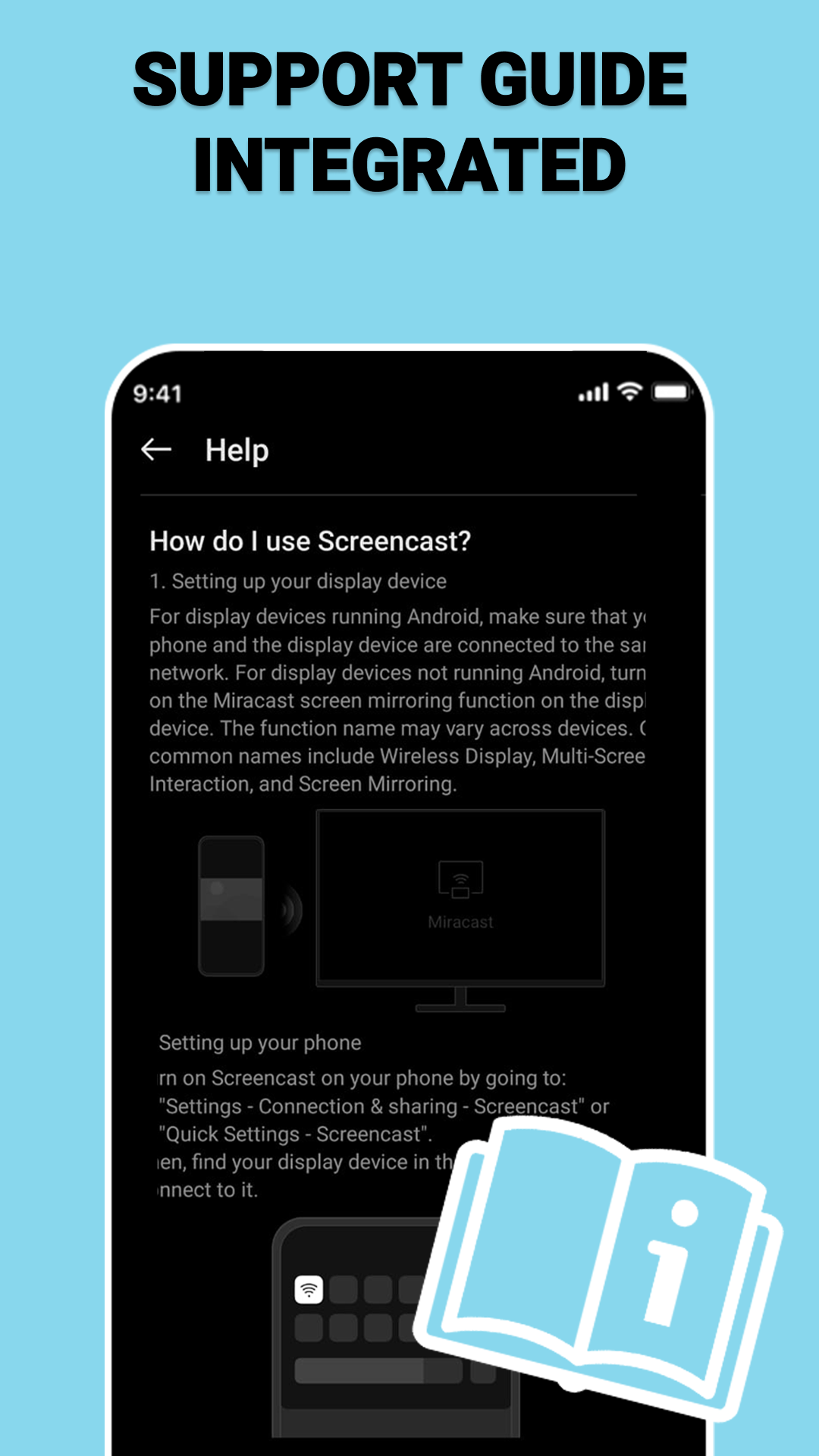 اسکرین شات 7 برنامه USB Connector Cast Phone to TV