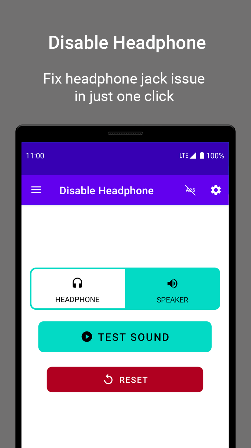 اسکرین شات 3 برنامه Disable Headphone, HDST Toggle