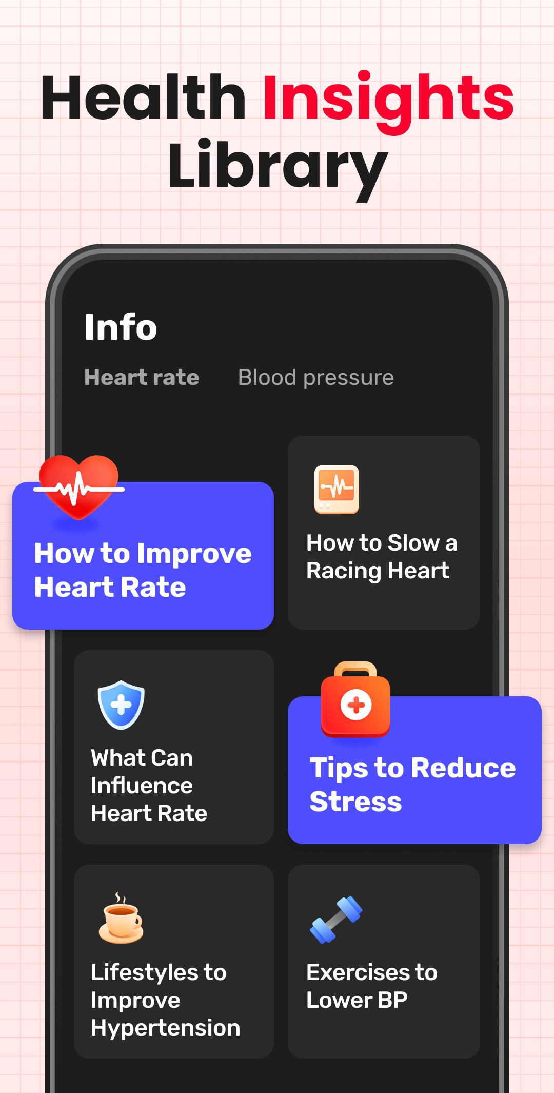 اسکرین شات 6 برنامه Heart Rate: Blood Pressure App