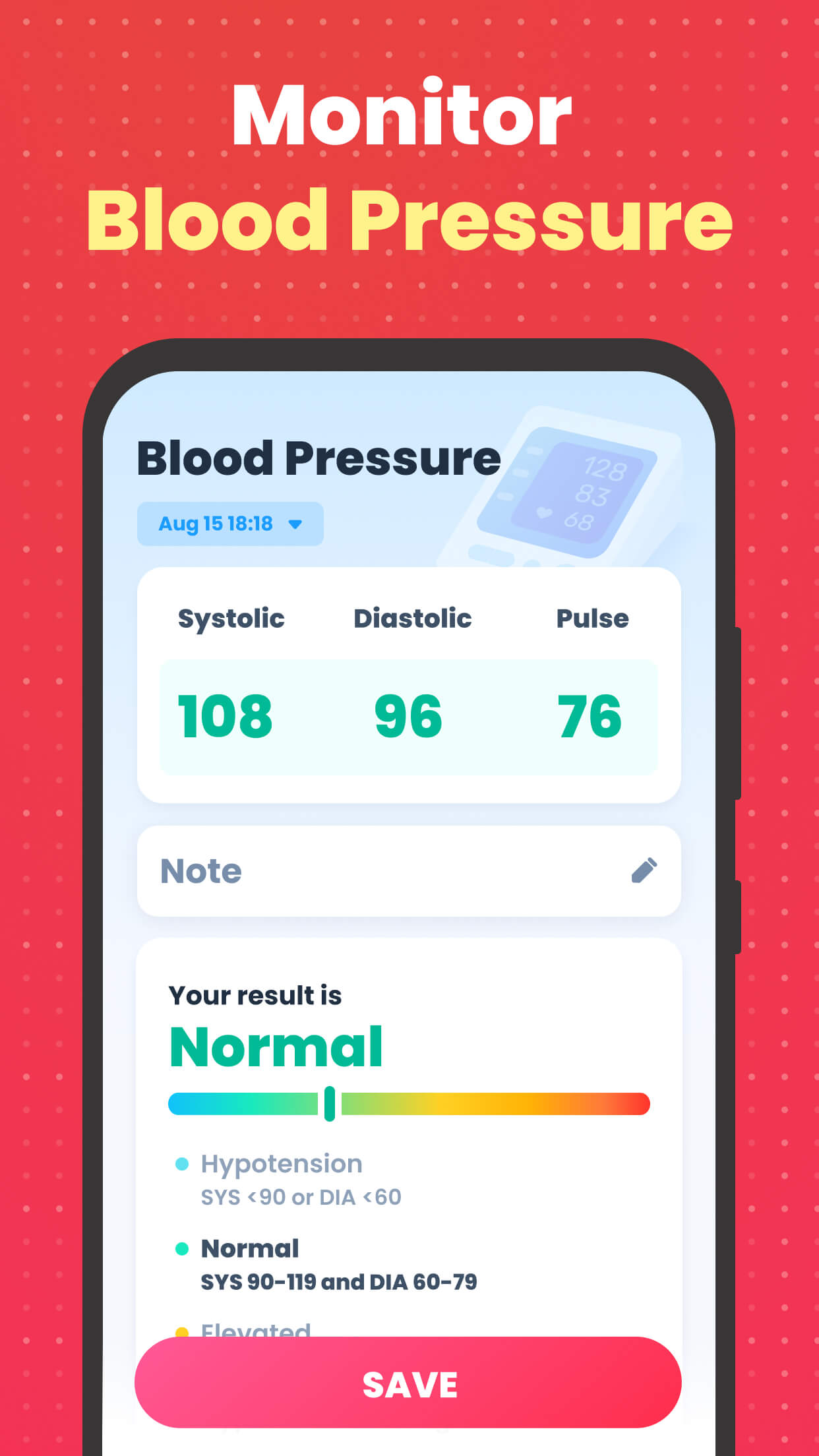 اسکرین شات 4 برنامه Heart Rate: Heart Rate Monitor