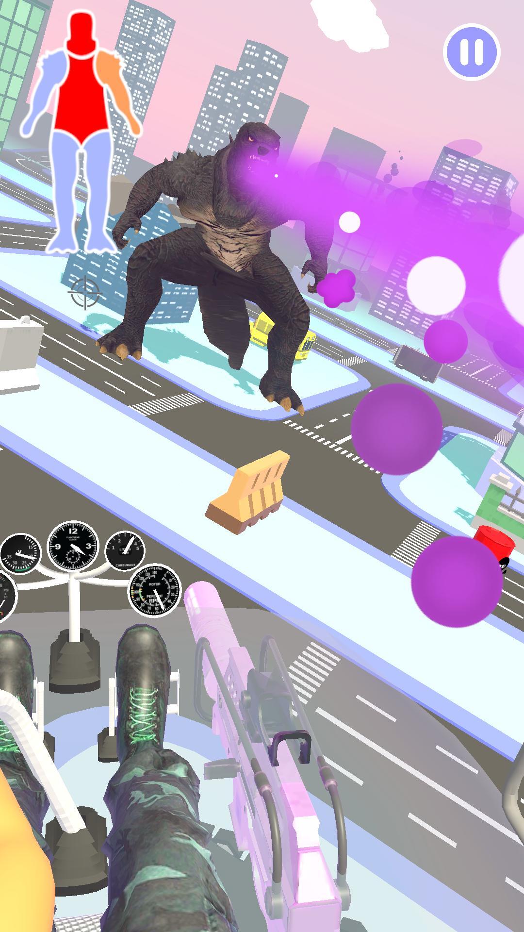 اسکرین شات 3 بازی Helicopter Hit: Giant Attack!