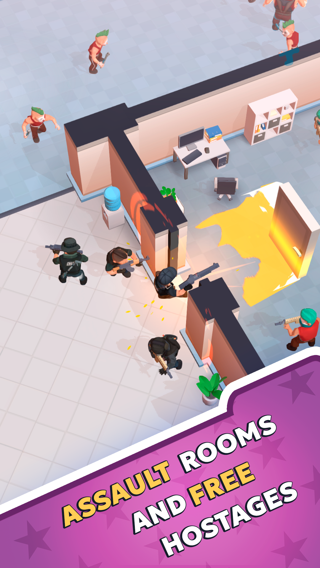 اسکرین شات 2 بازی SWAT: Squad Tactics