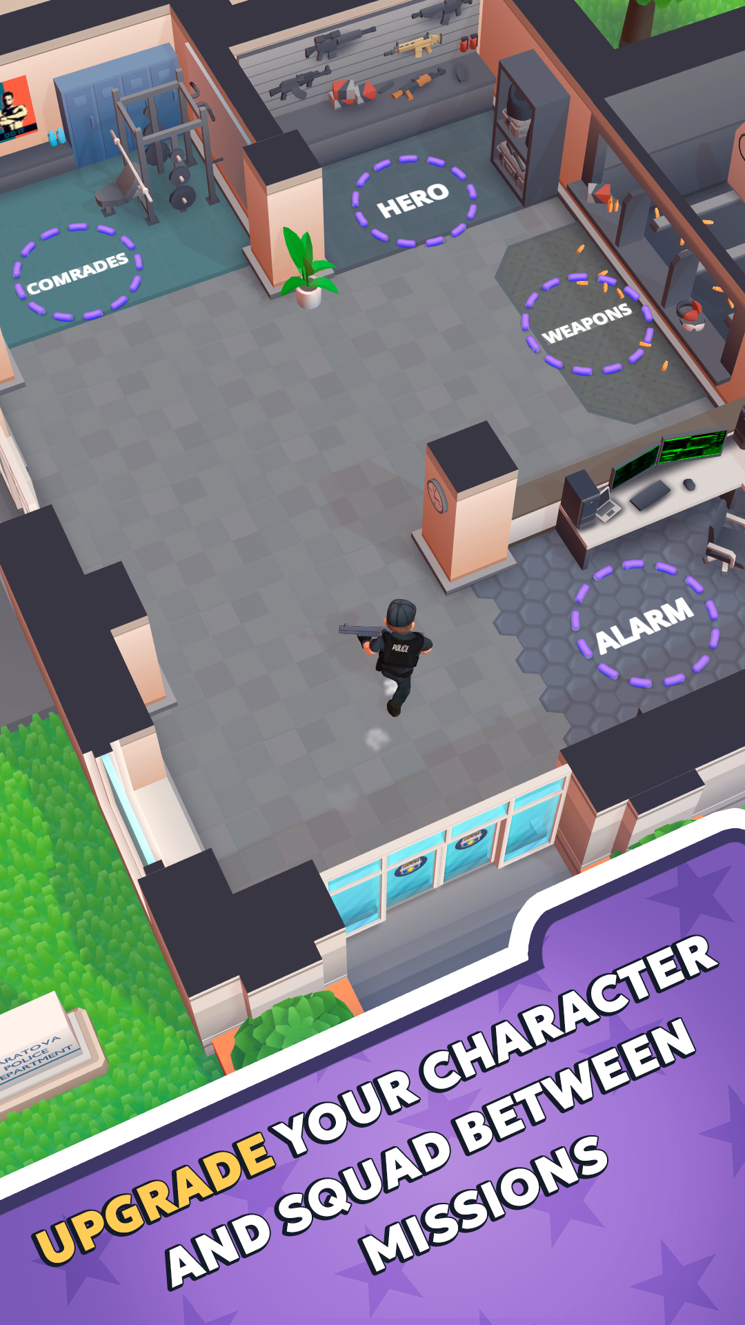 اسکرین شات 4 بازی SWAT: Squad Tactics