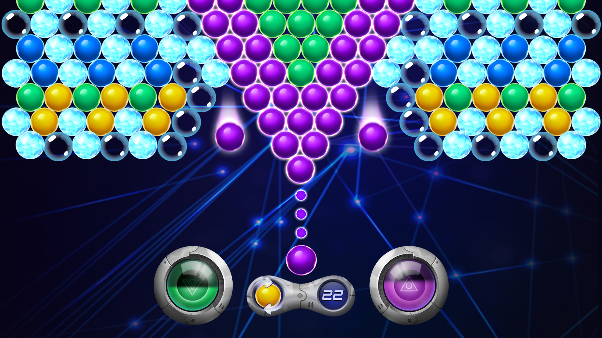 اسکرین شات 8 بازی Bubble Heroes Galaxy