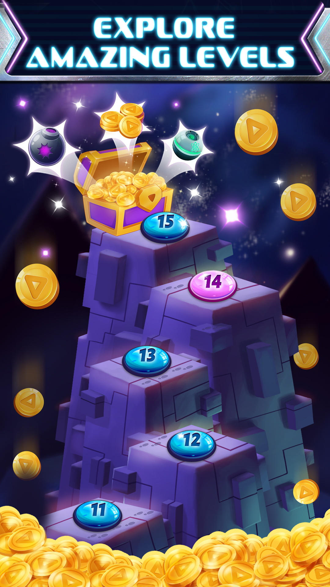 اسکرین شات 5 بازی Bubble Heroes Galaxy