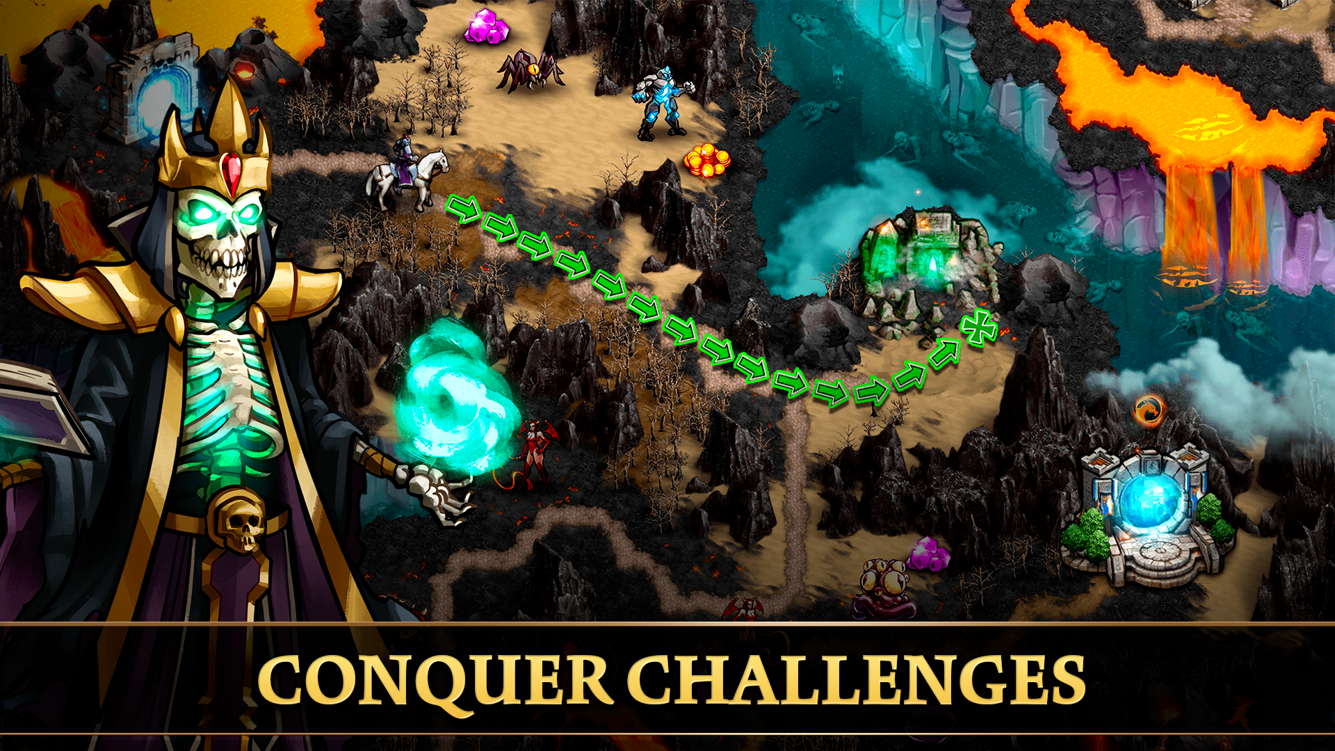 اسکرین شات 3 بازی Necropolis: Story of Lich