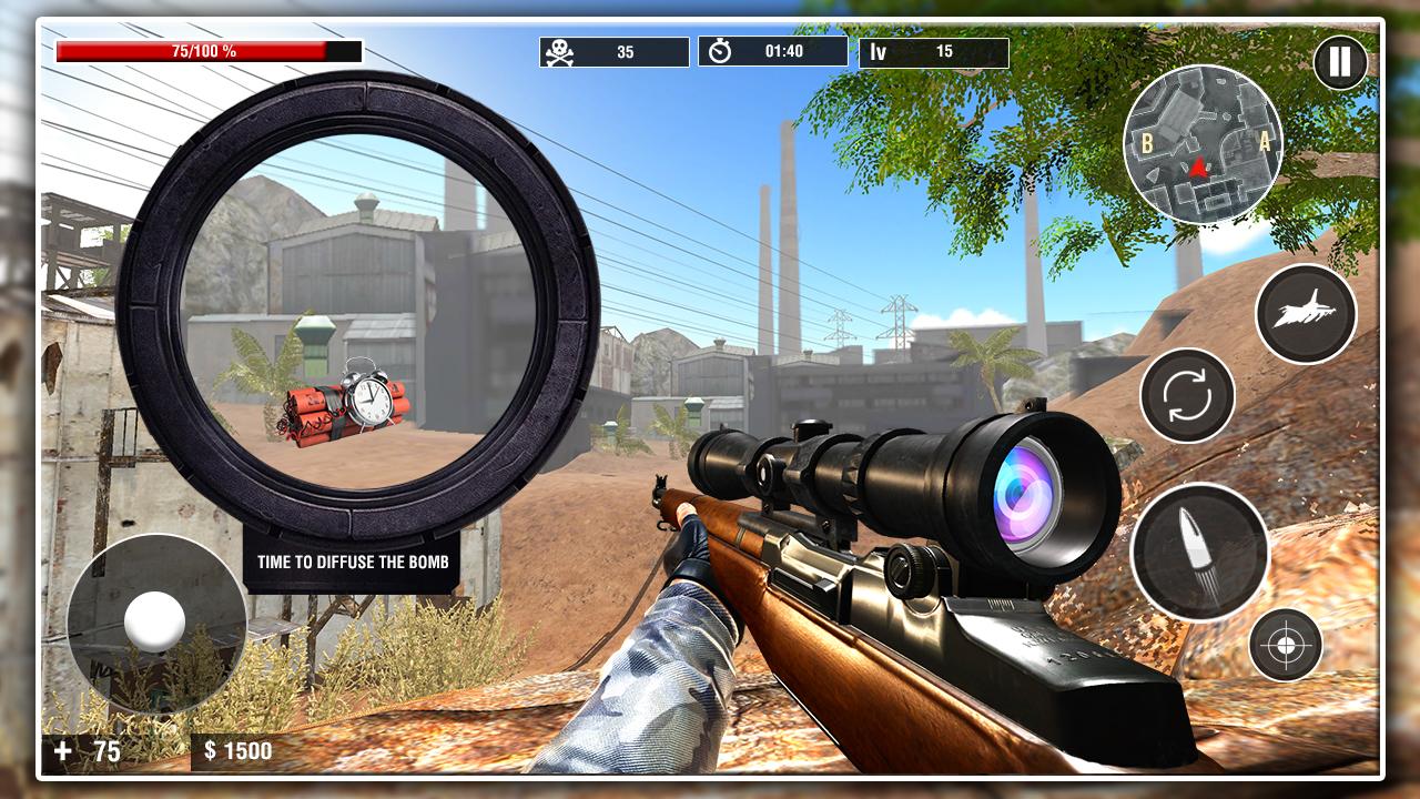 اسکرین شات 3 بازی Sniper FPS: WW2 Shooter Games