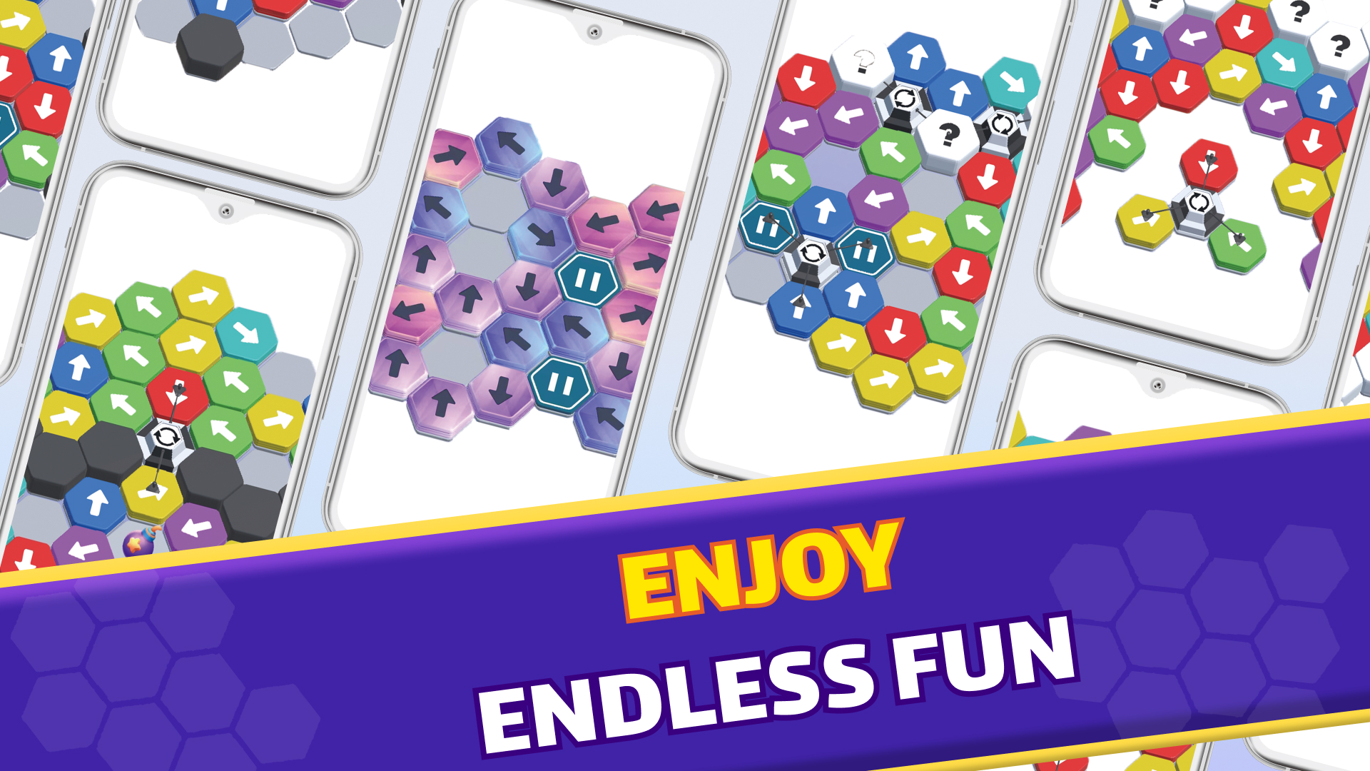 اسکرین شات 8 بازی Hexa Run®: Hexa Puzzle Game