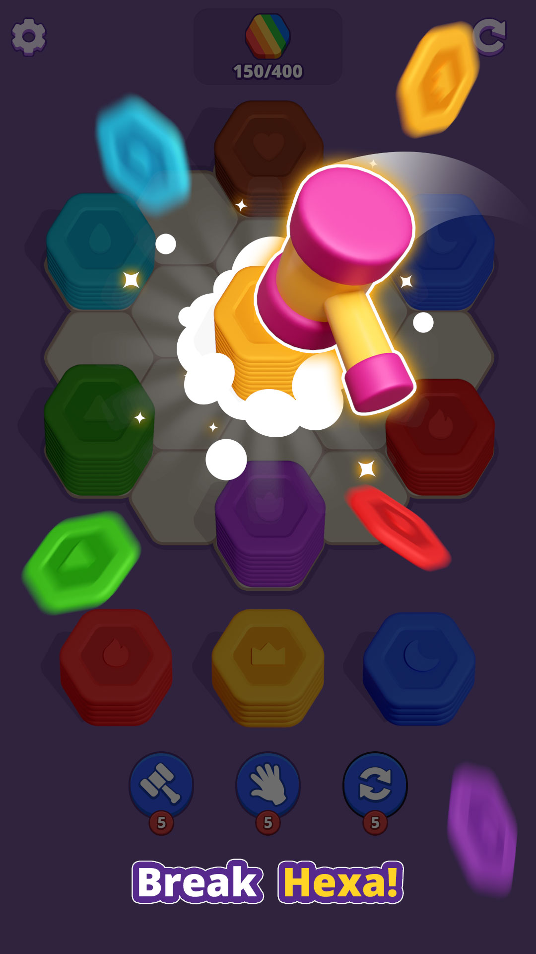 اسکرین شات 5 بازی Hexa Journey: Sort Puzzle