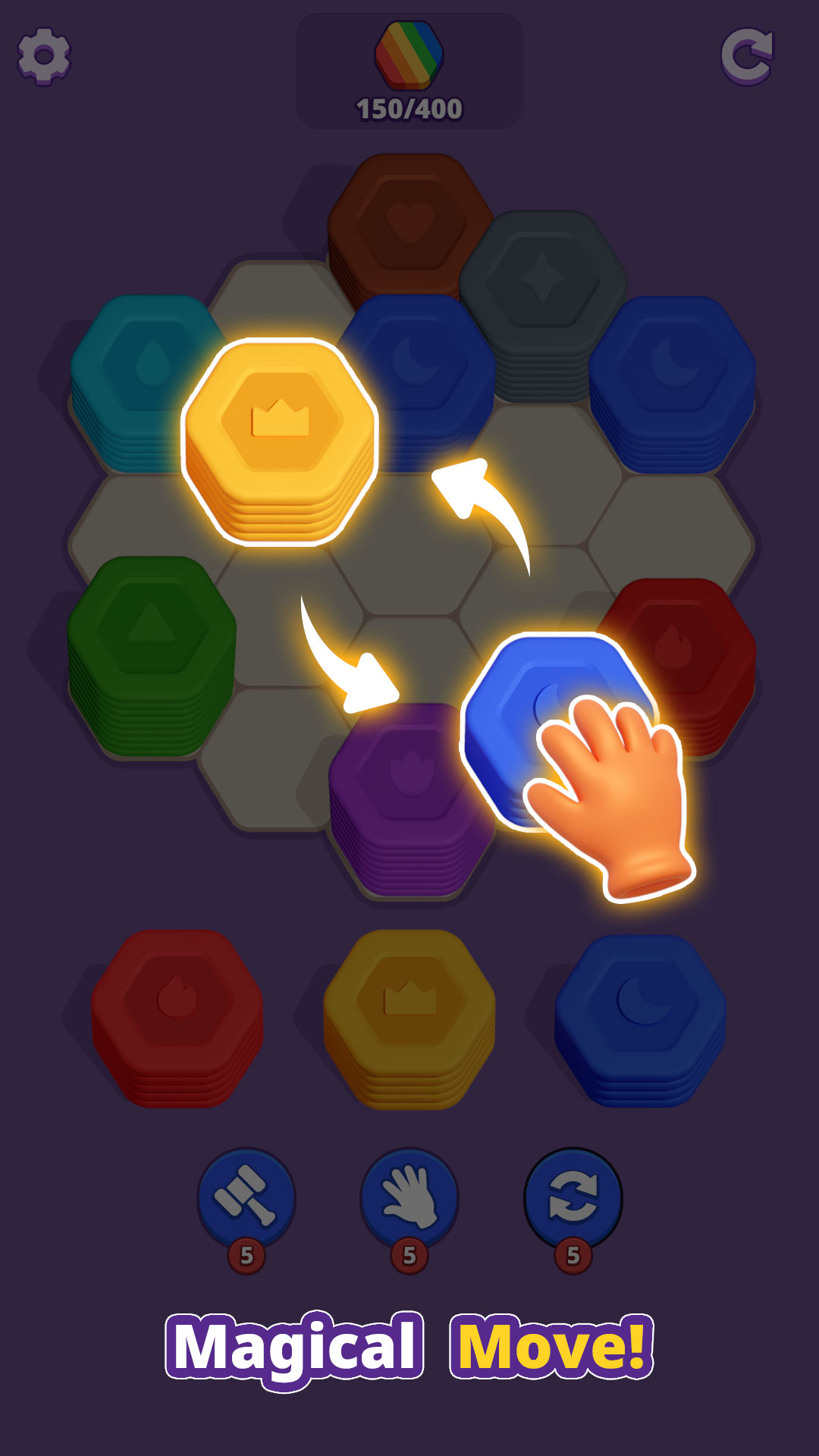 اسکرین شات 6 بازی Hexa Journey: Sort Puzzle