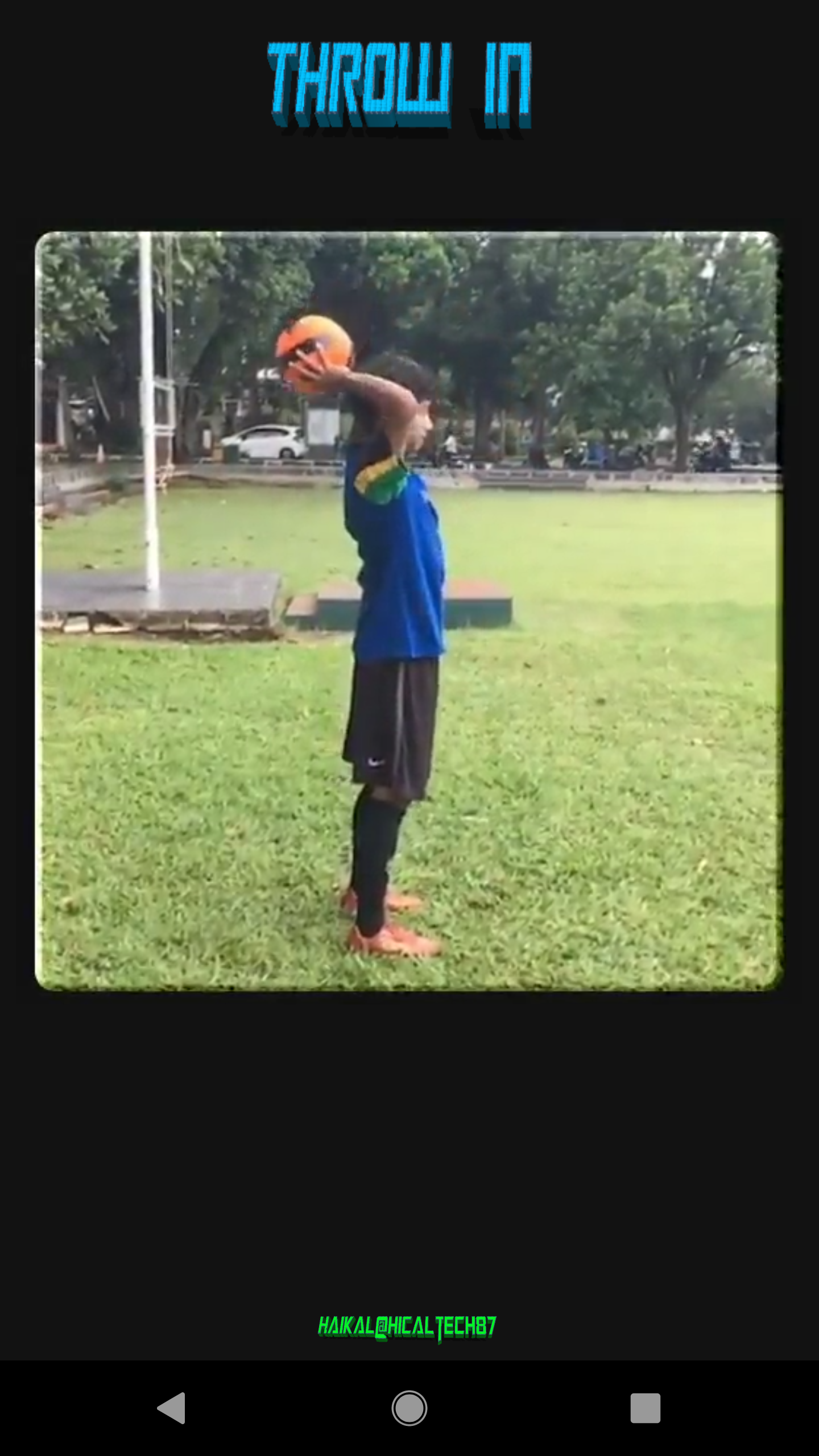 اسکرین شات 8 برنامه Soccer Basic Techniques