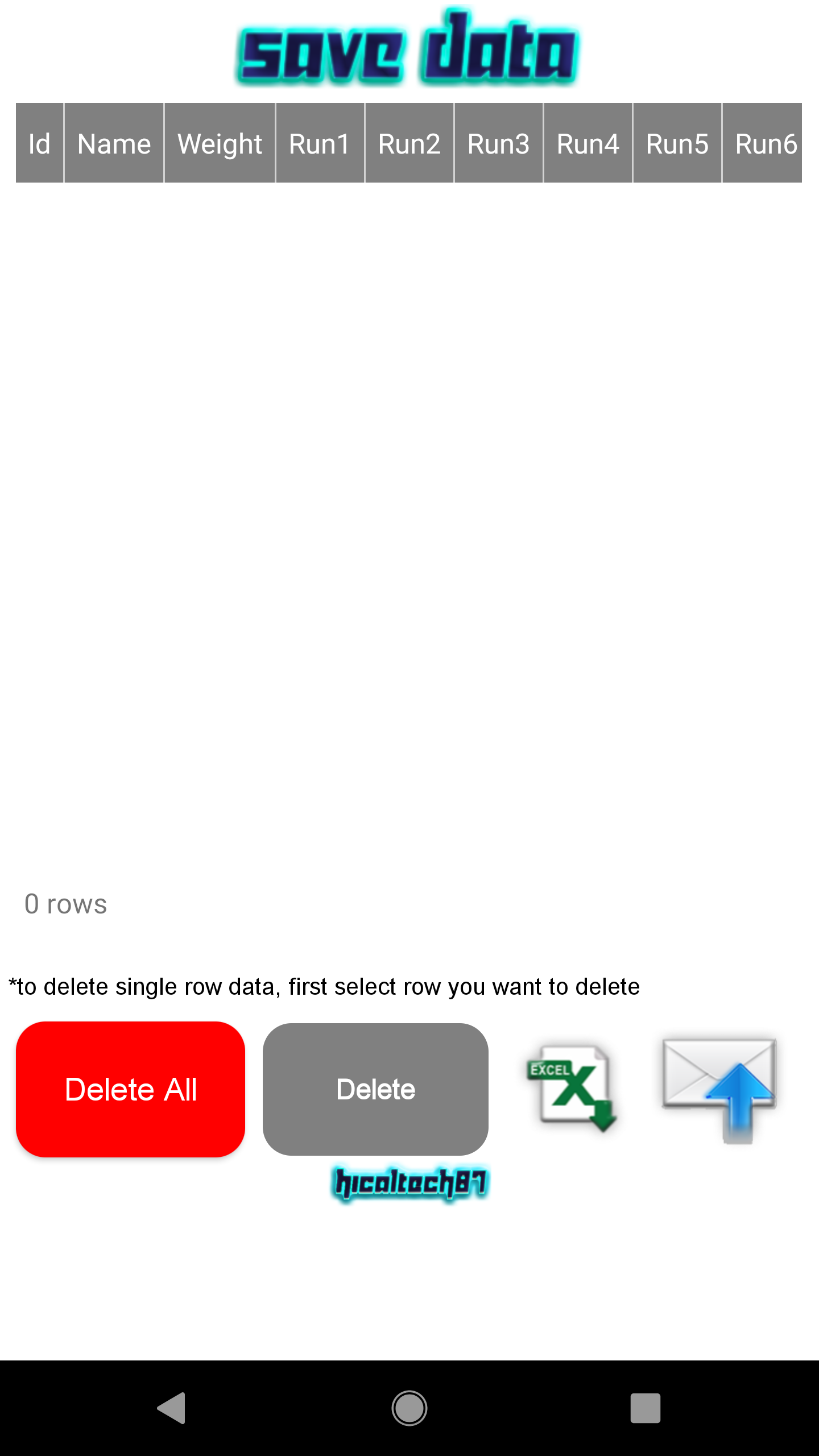 اسکرین شات 3 برنامه RAST (Anaerobic Sprint Test)