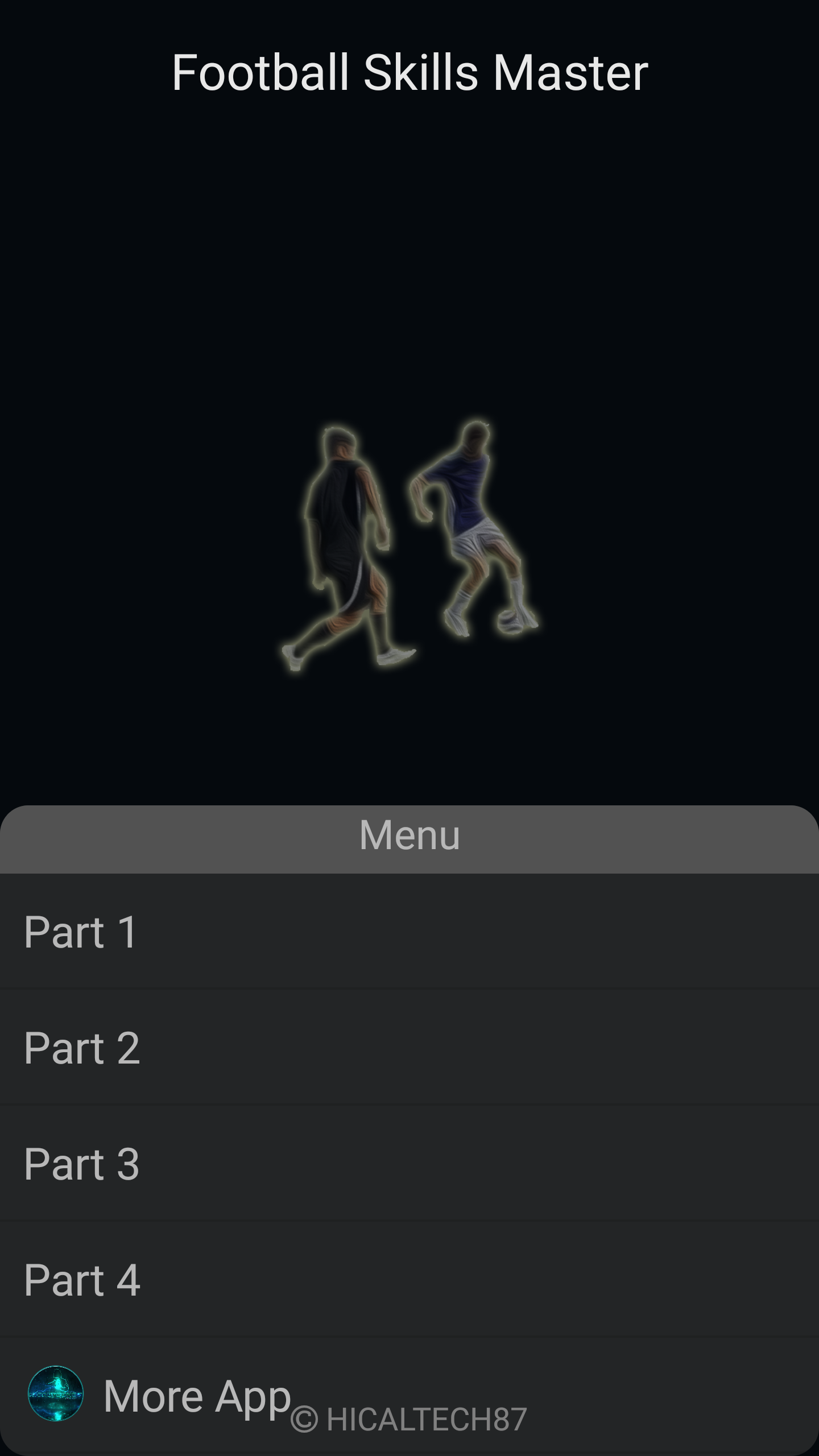 اسکرین شات 1 برنامه Football Skills Master