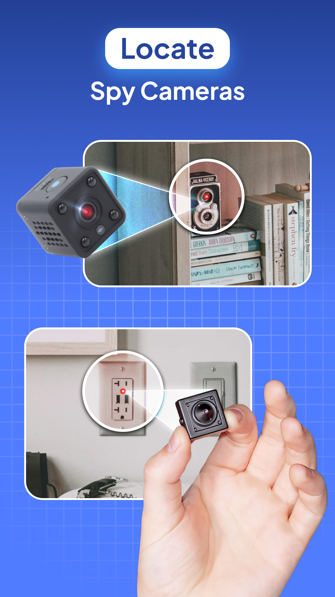 اسکرین شات 4 برنامه Hidden Camera Detector - CamX