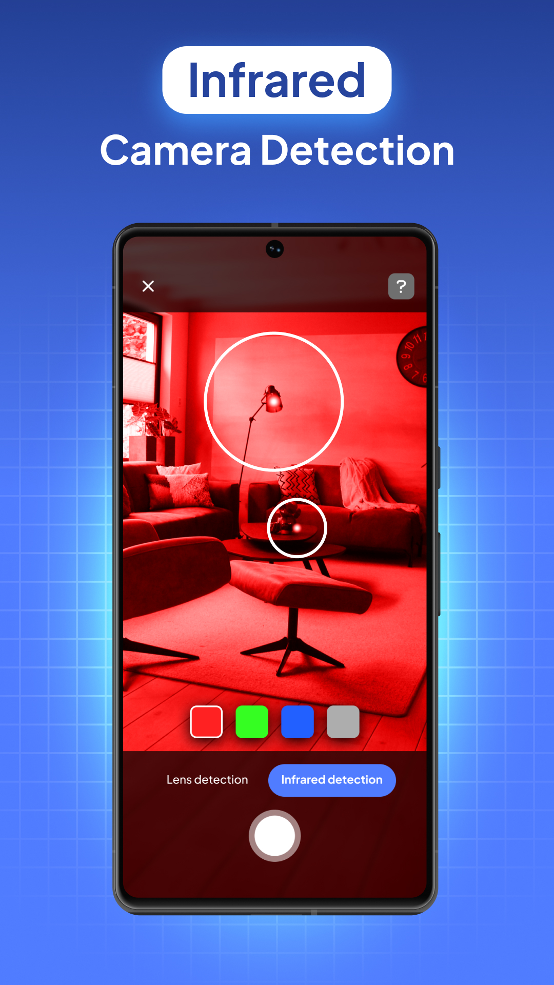 اسکرین شات 3 برنامه Hidden Camera Detector - CamX