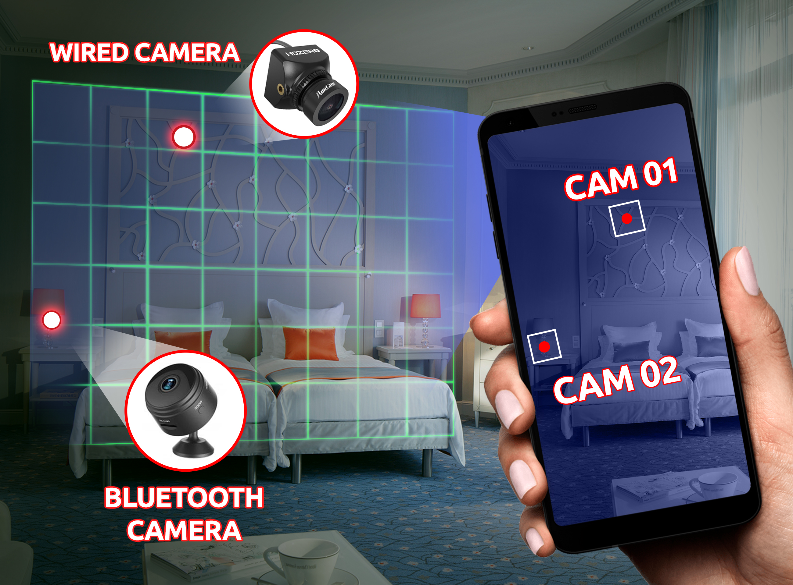 اسکرین شات 1 برنامه Hidden Device Camera Detector