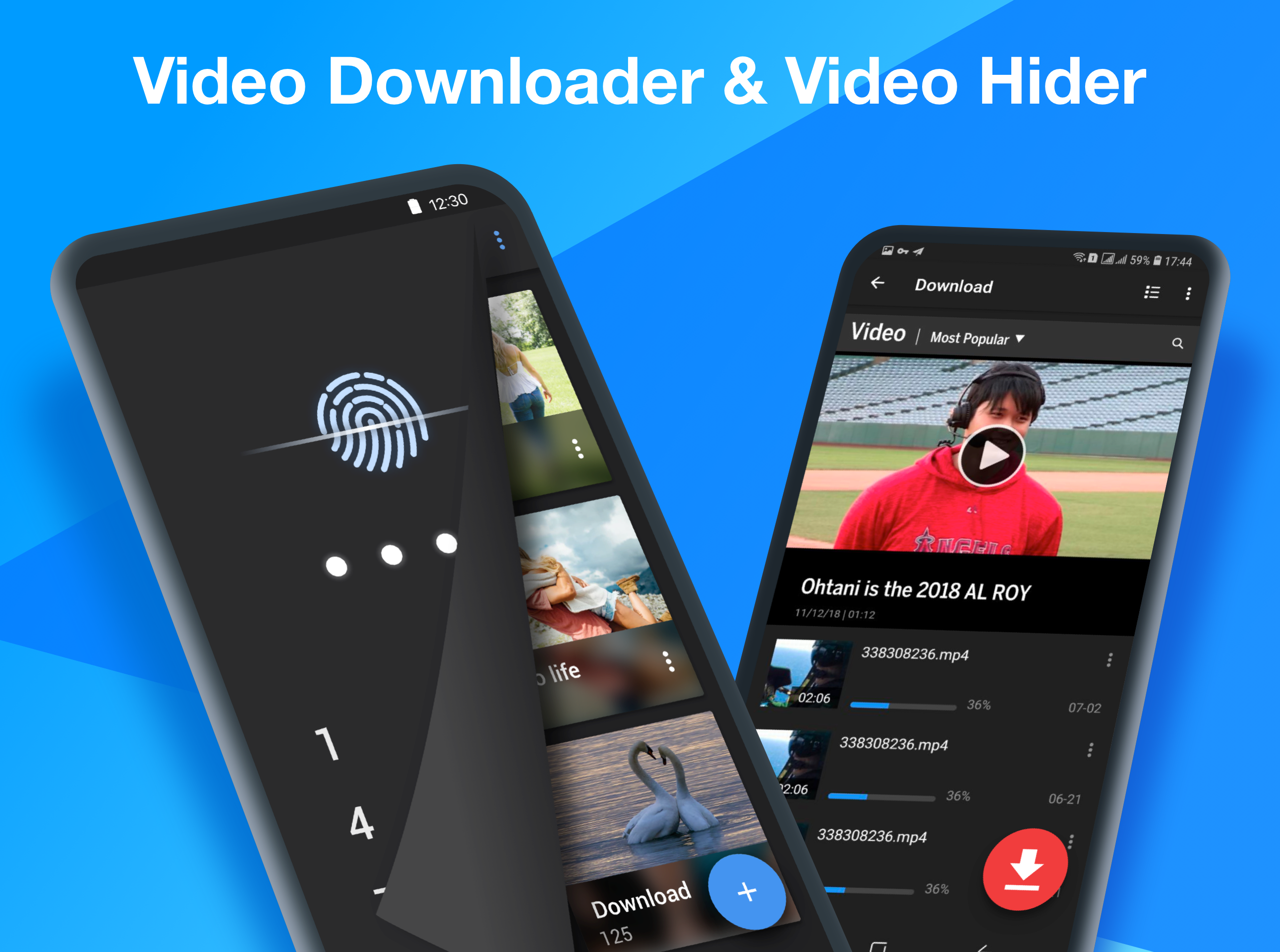 اسکرین شات 1 برنامه Video Hider - Photo Vault, Vid
