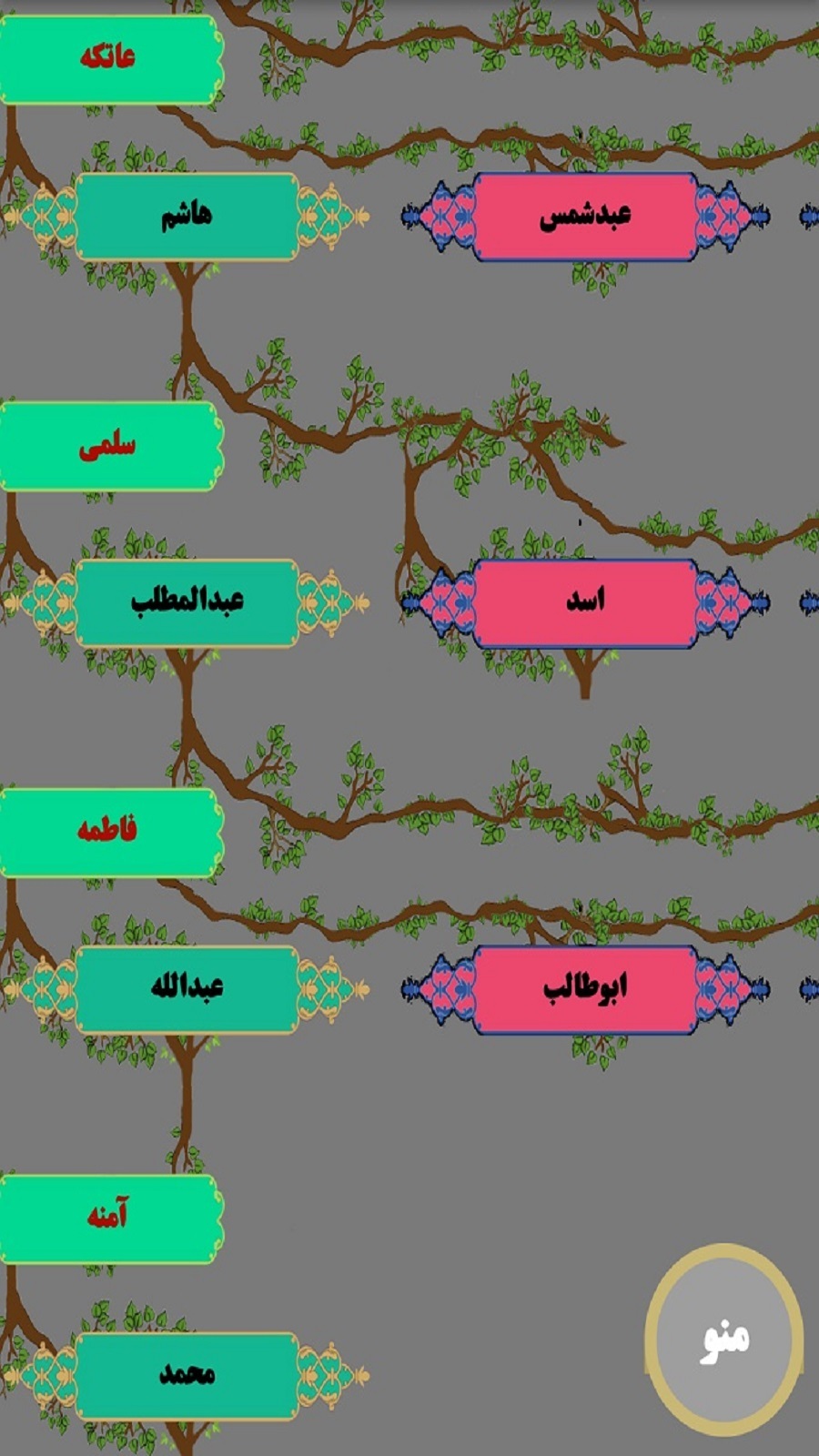اسکرین شات 3 برنامه تاریخ اسلام و زندگانی پیامبر(ص)