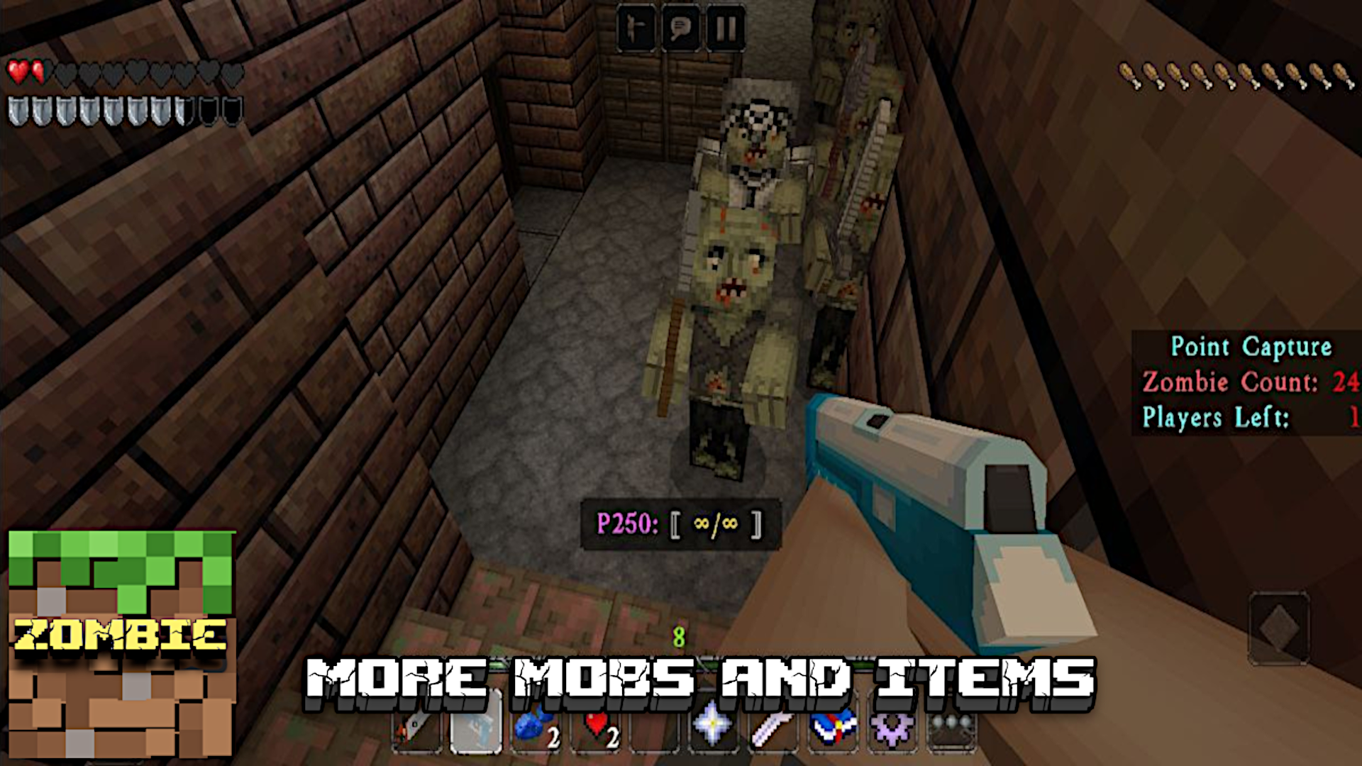 اسکرین شات 2 بازی Craft Zombie