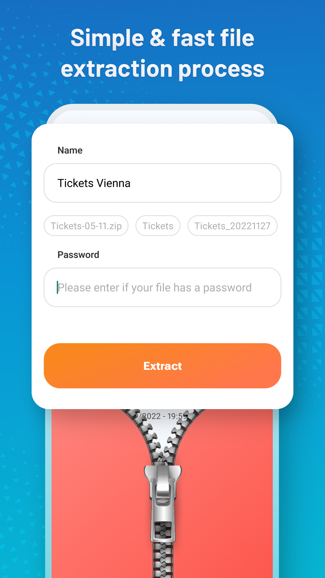 اسکرین شات 6 برنامه Zip Extractor - UnZIP & UnRAR