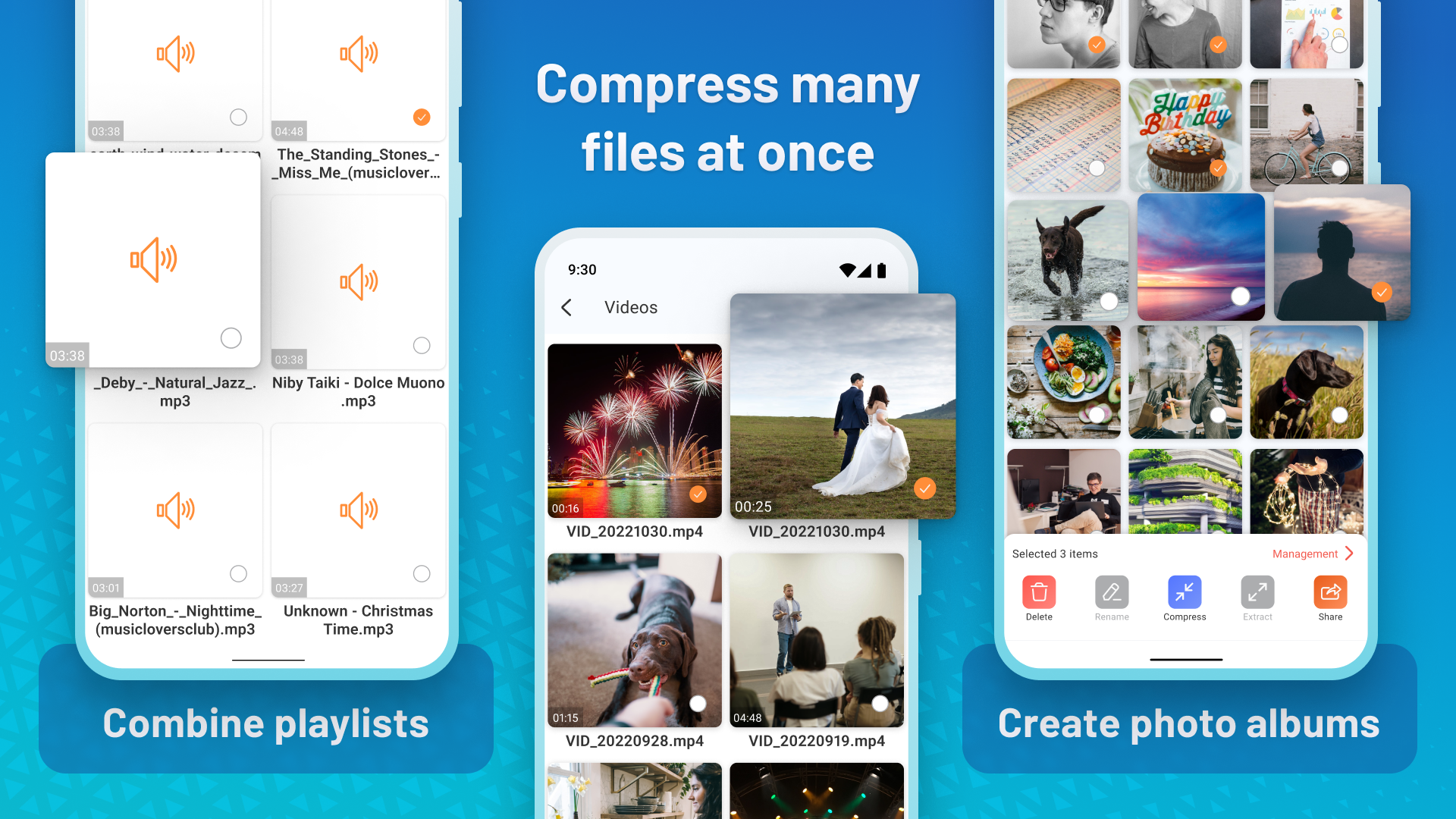 اسکرین شات 3 برنامه Zip Extractor - UnZIP & UnRAR