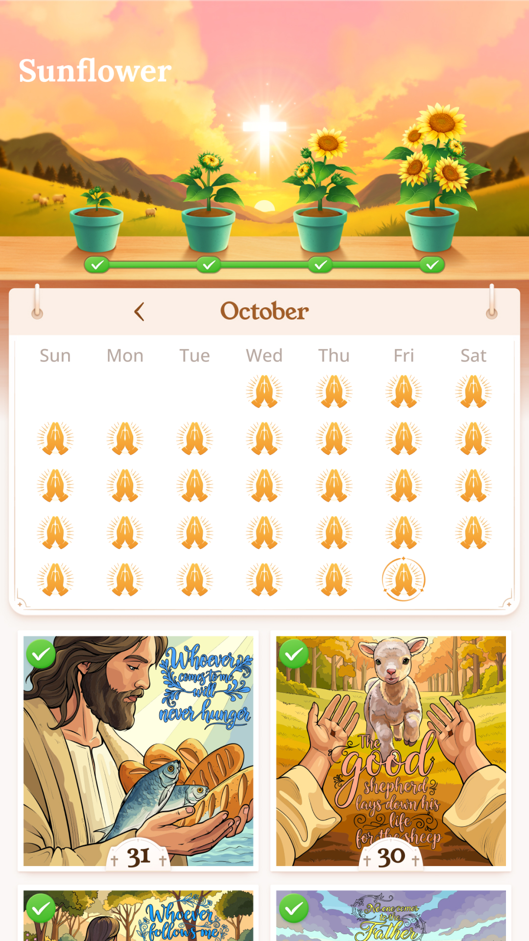 اسکرین شات 8 بازی Bible Coloring Paint By Number