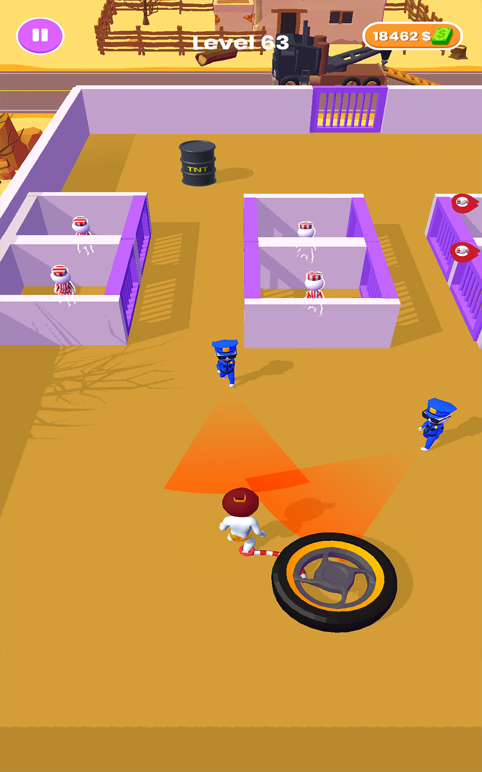 اسکرین شات 3 بازی Prison Wreck - Jailbreak Game